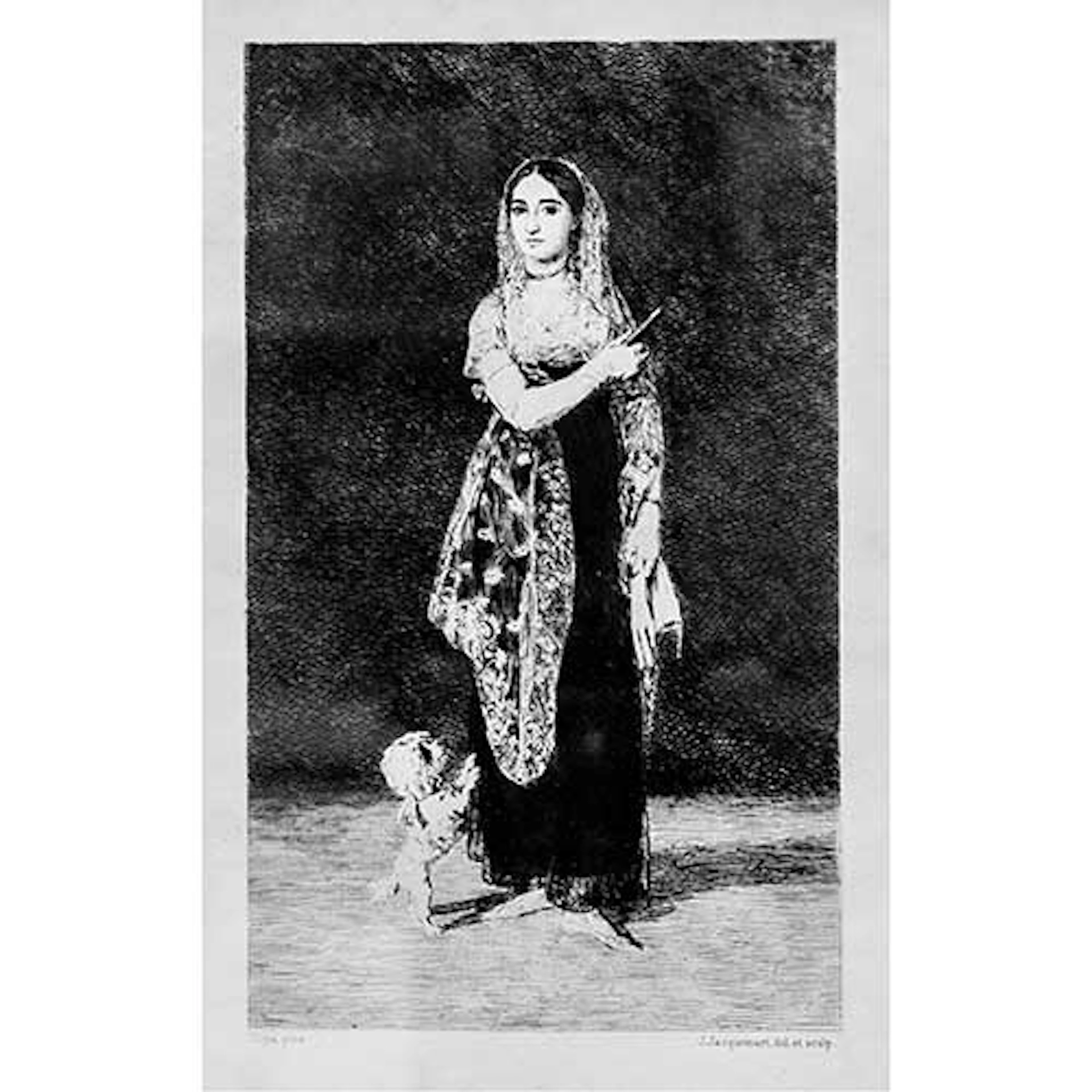 La Nuera de Goya. La Belle-Fille de Goya.