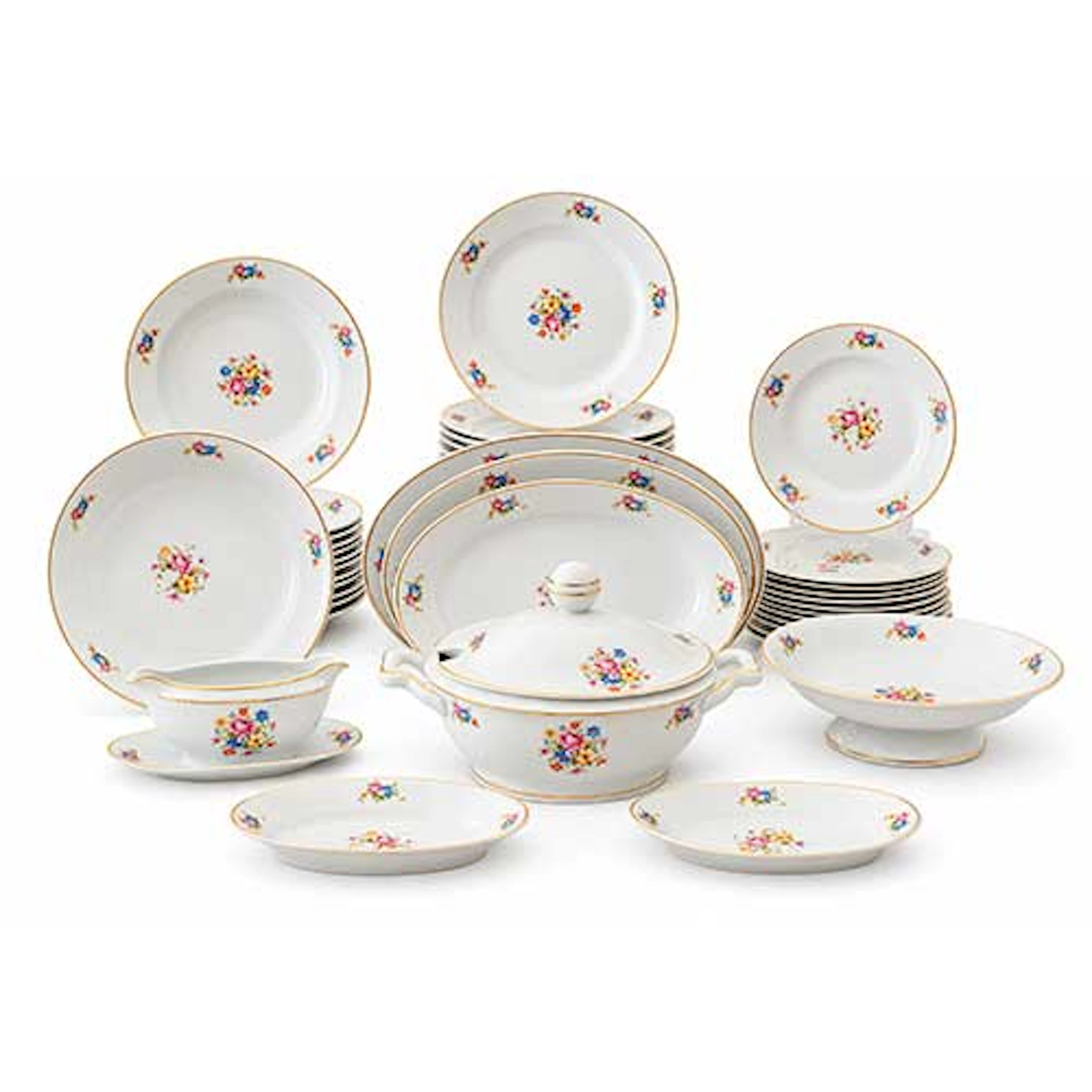 Vajilla en porcelana de Santa Clara Vigo
