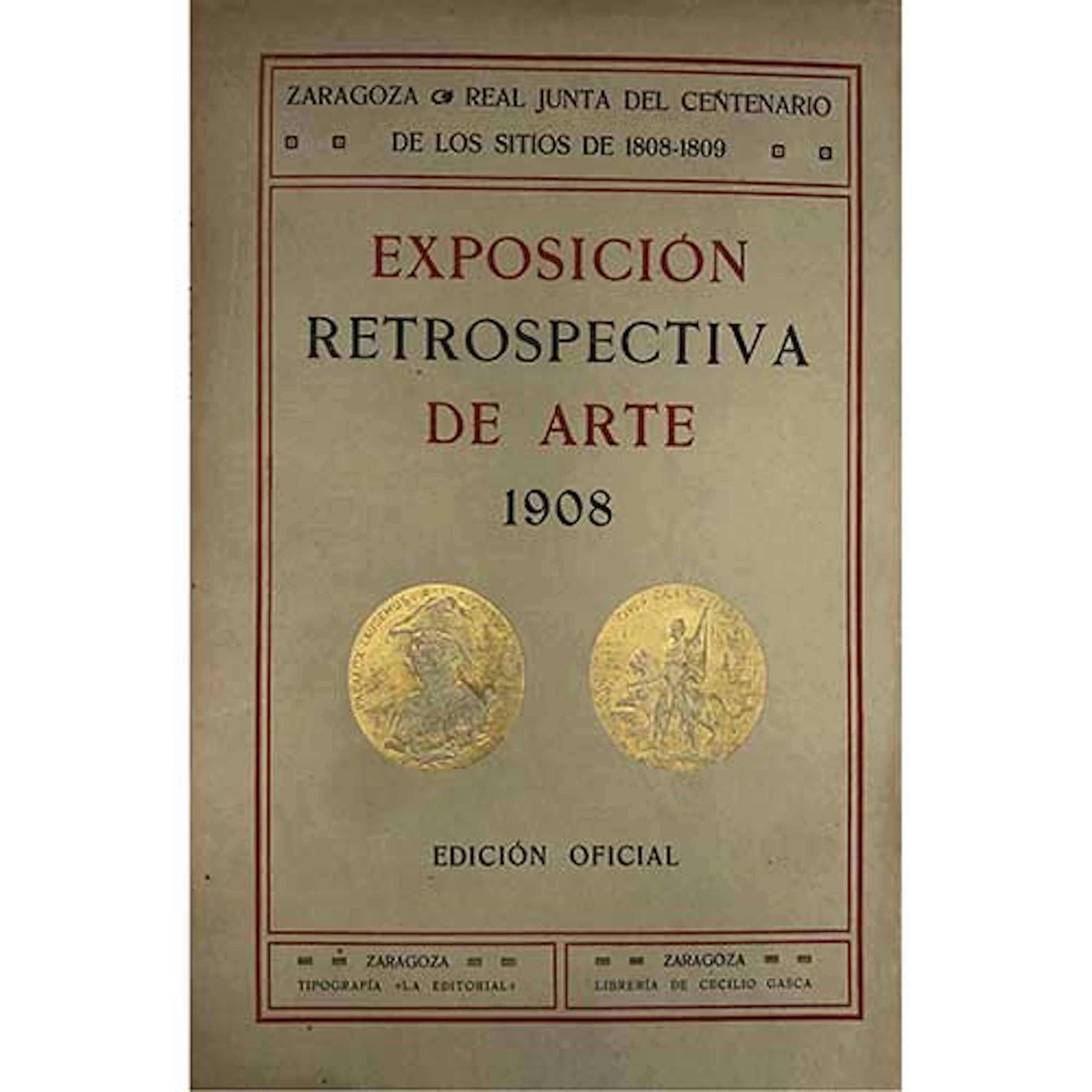 BERTAUX, Emile.- Real Junta del Centenario de los Sitios de 1808-1809