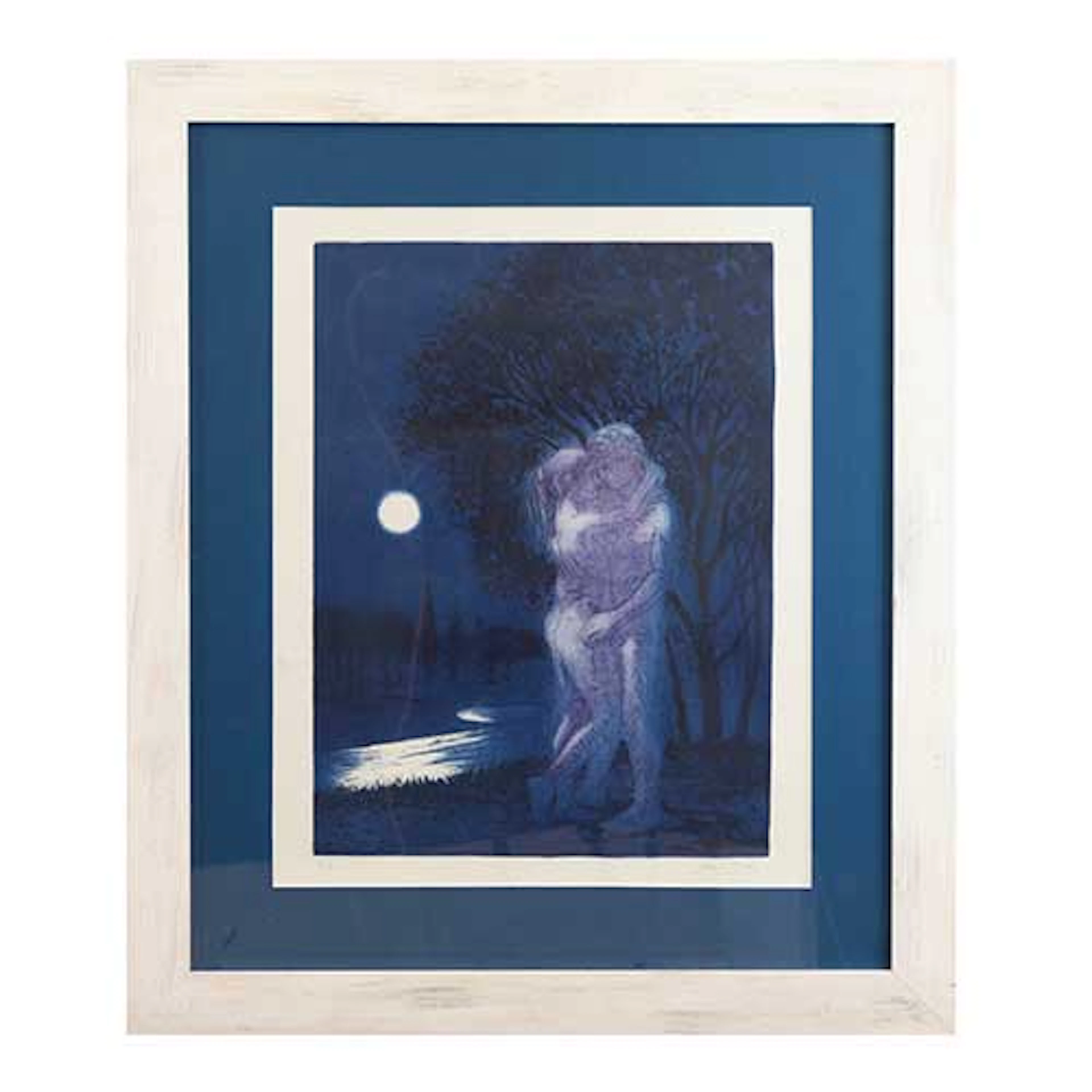 Pareja en la noche