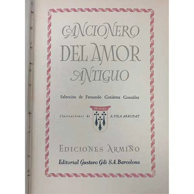 Cancionero del Amor Antiguo
