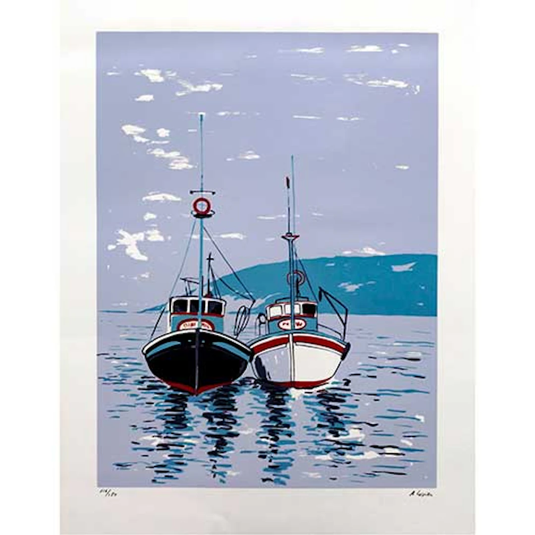 Barcos en el puerto del Son