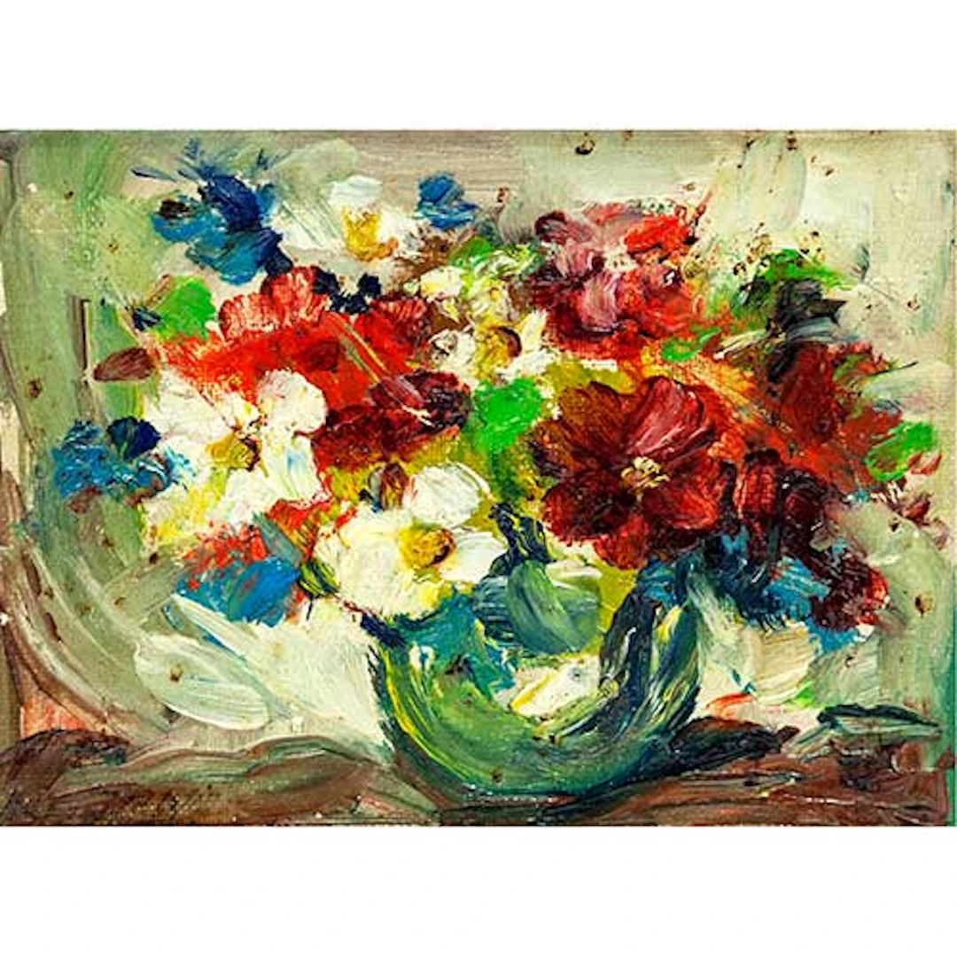 Jarrn con flores
