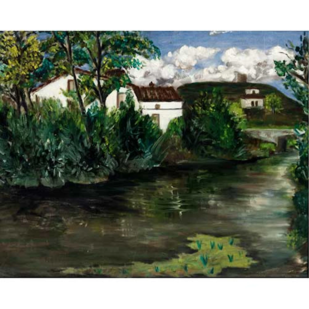 Paisaje con ro