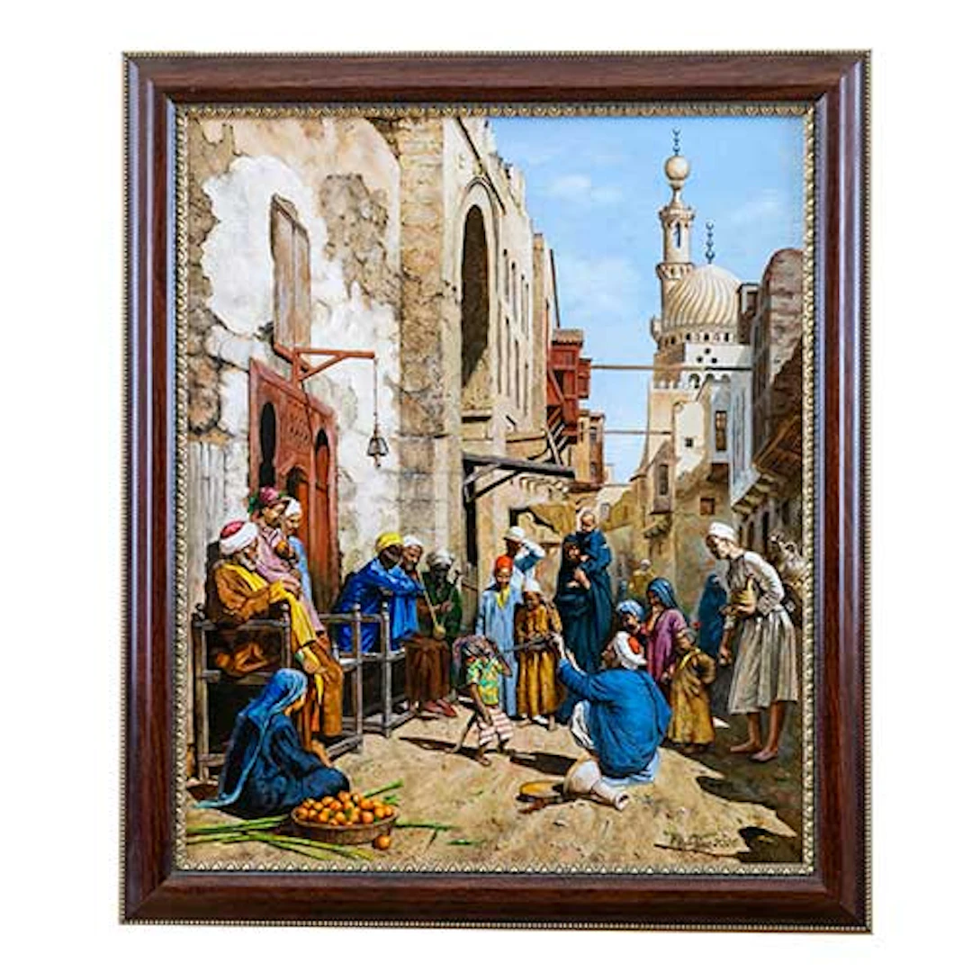 En una calle del Cairo