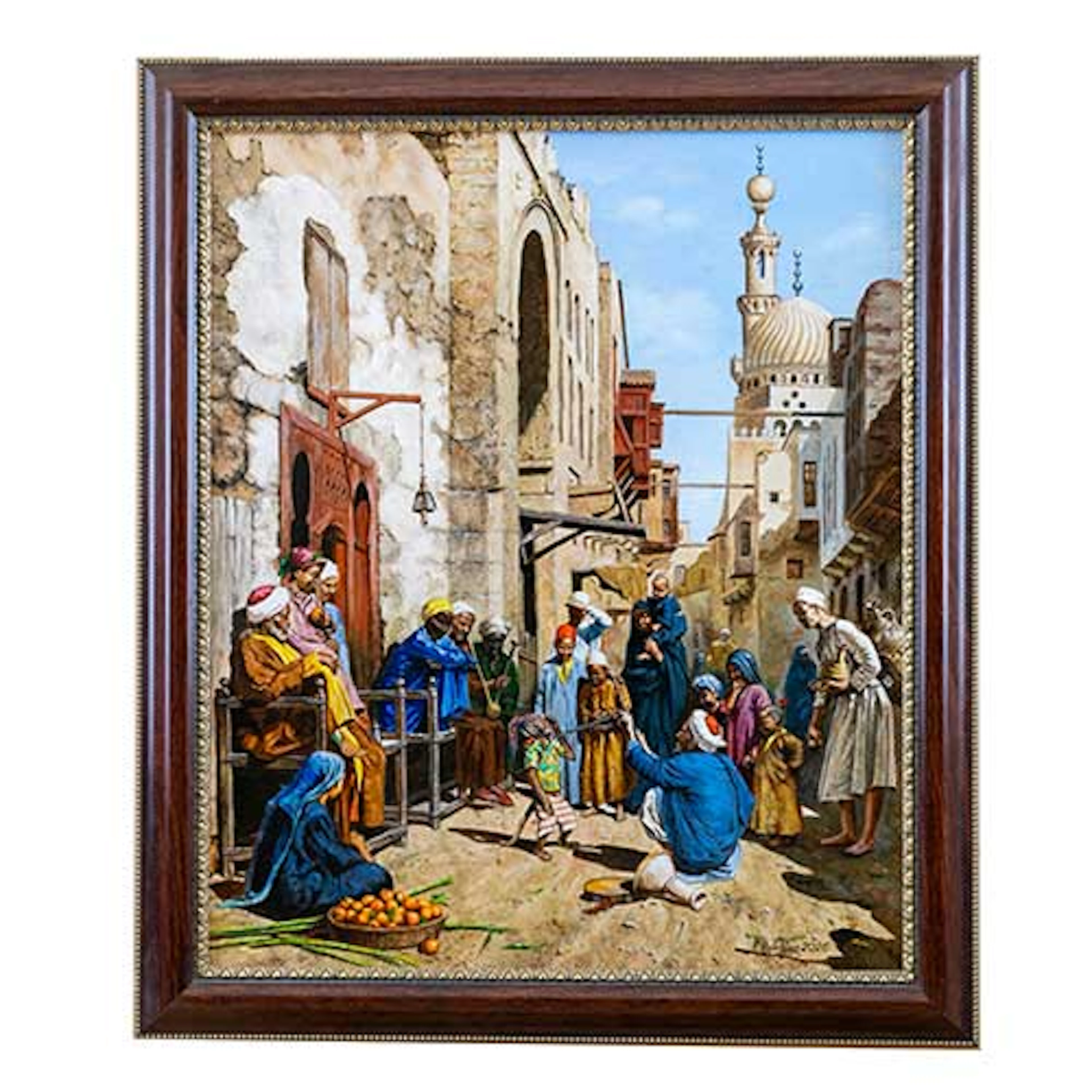 En una calle del Cairo