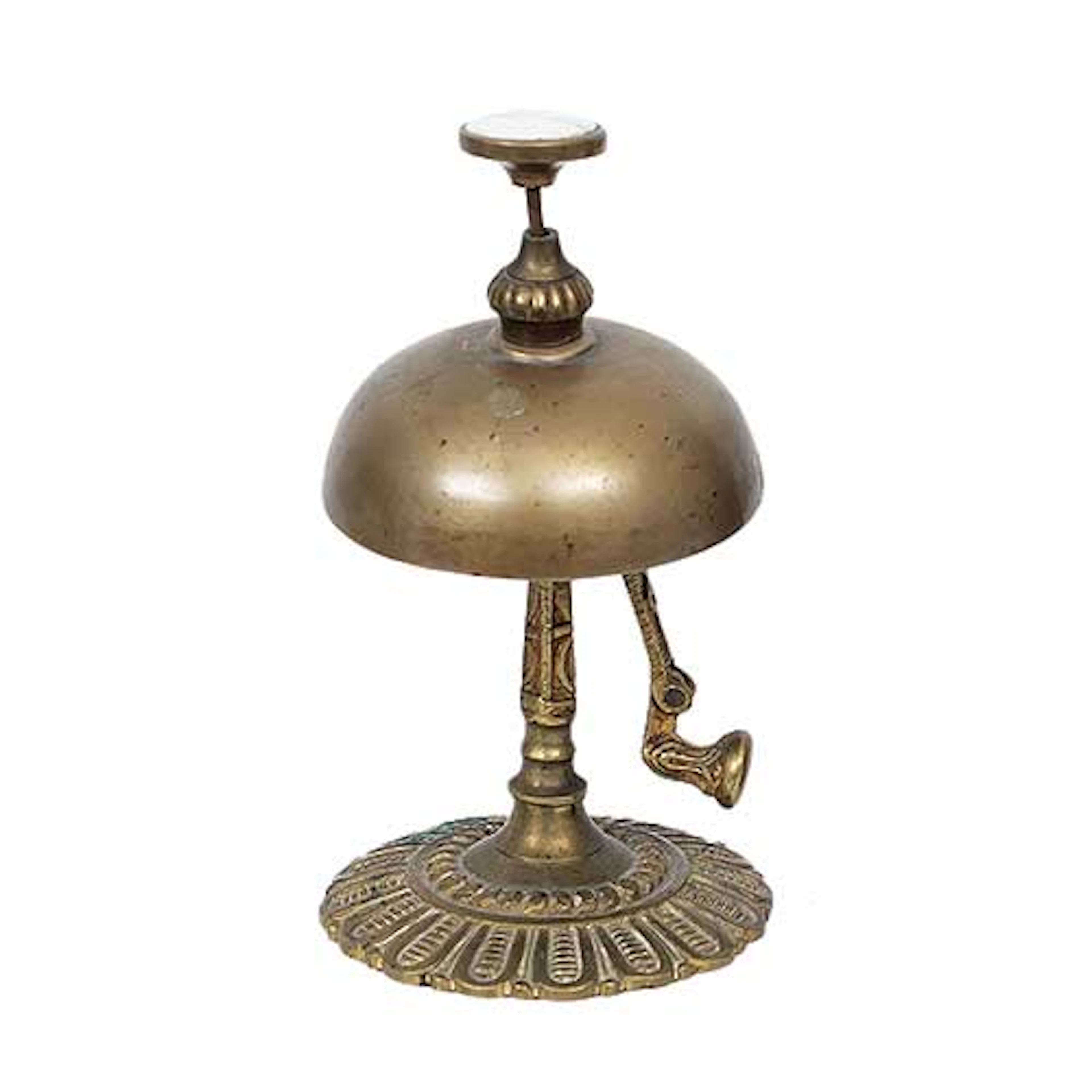 Timbre de mesa realizado en bronce