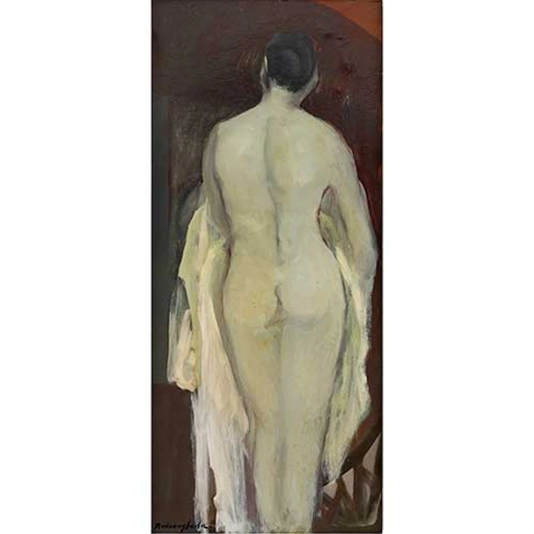 Desnudo de espalda