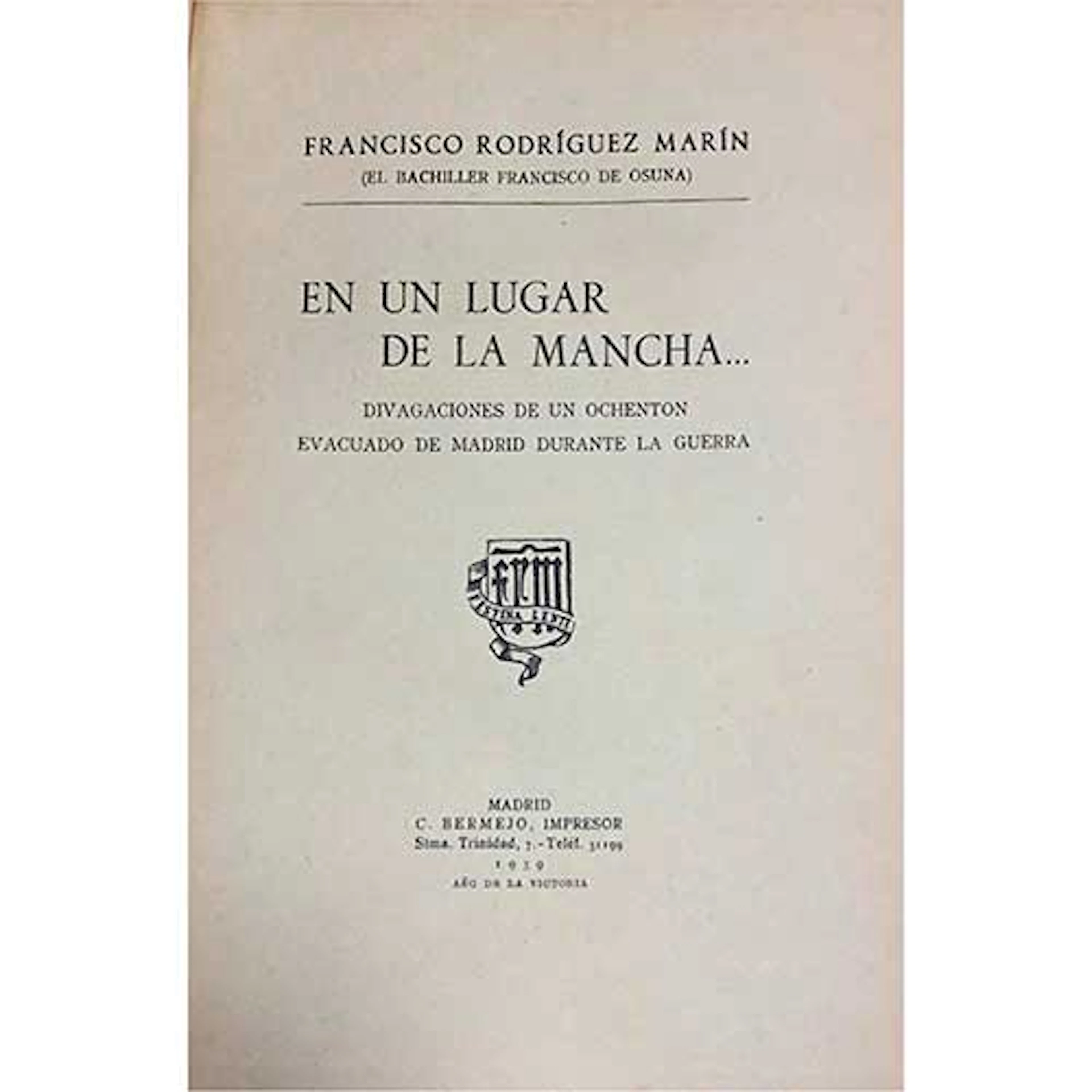 En un lugar de la Mancha