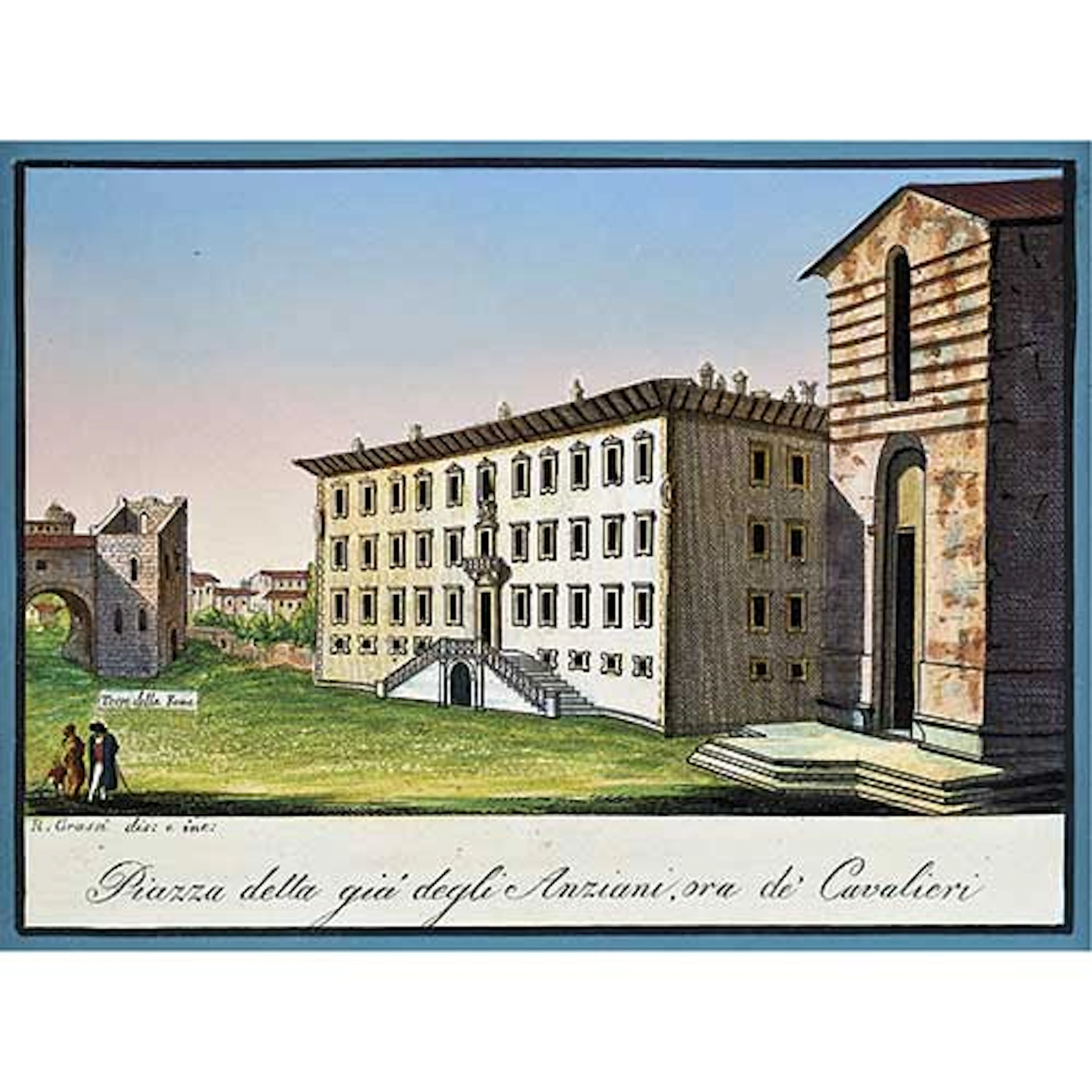 Vistas de monumentos italianos