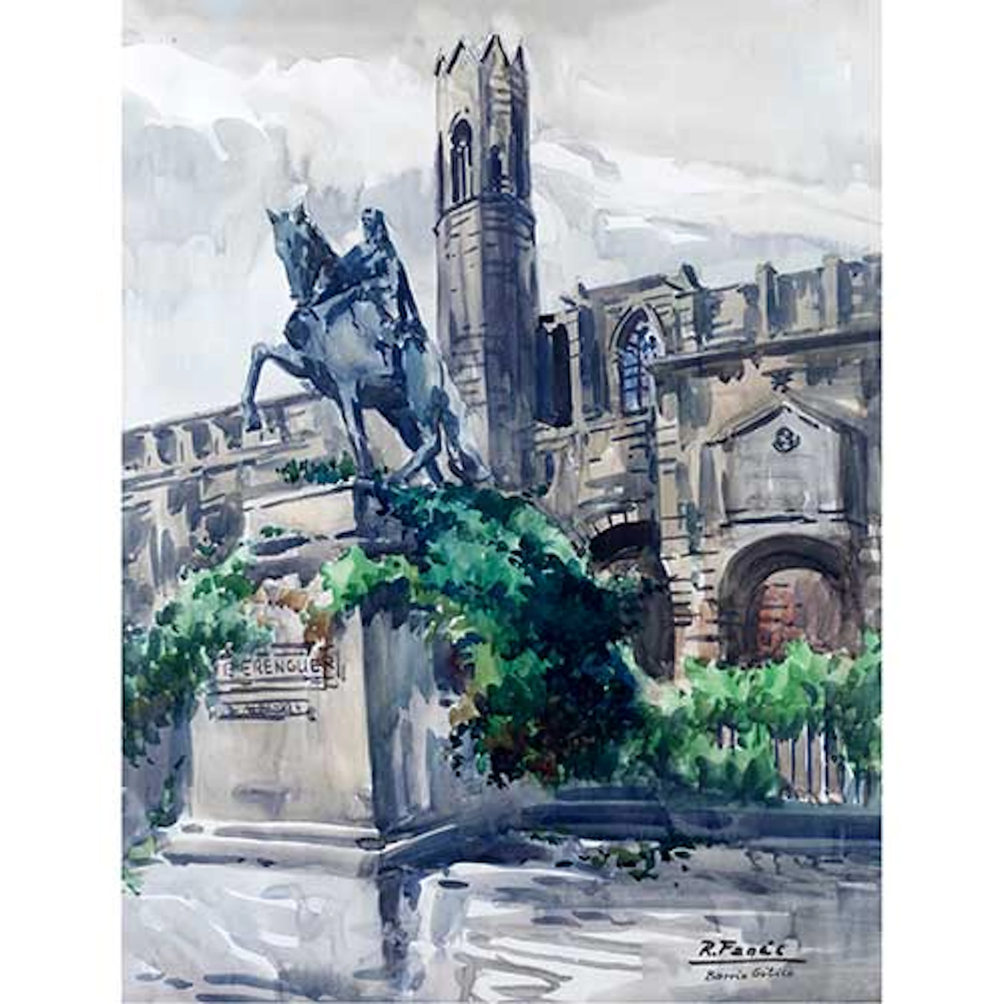 Plaza de Ramn Berenguer Barcelona