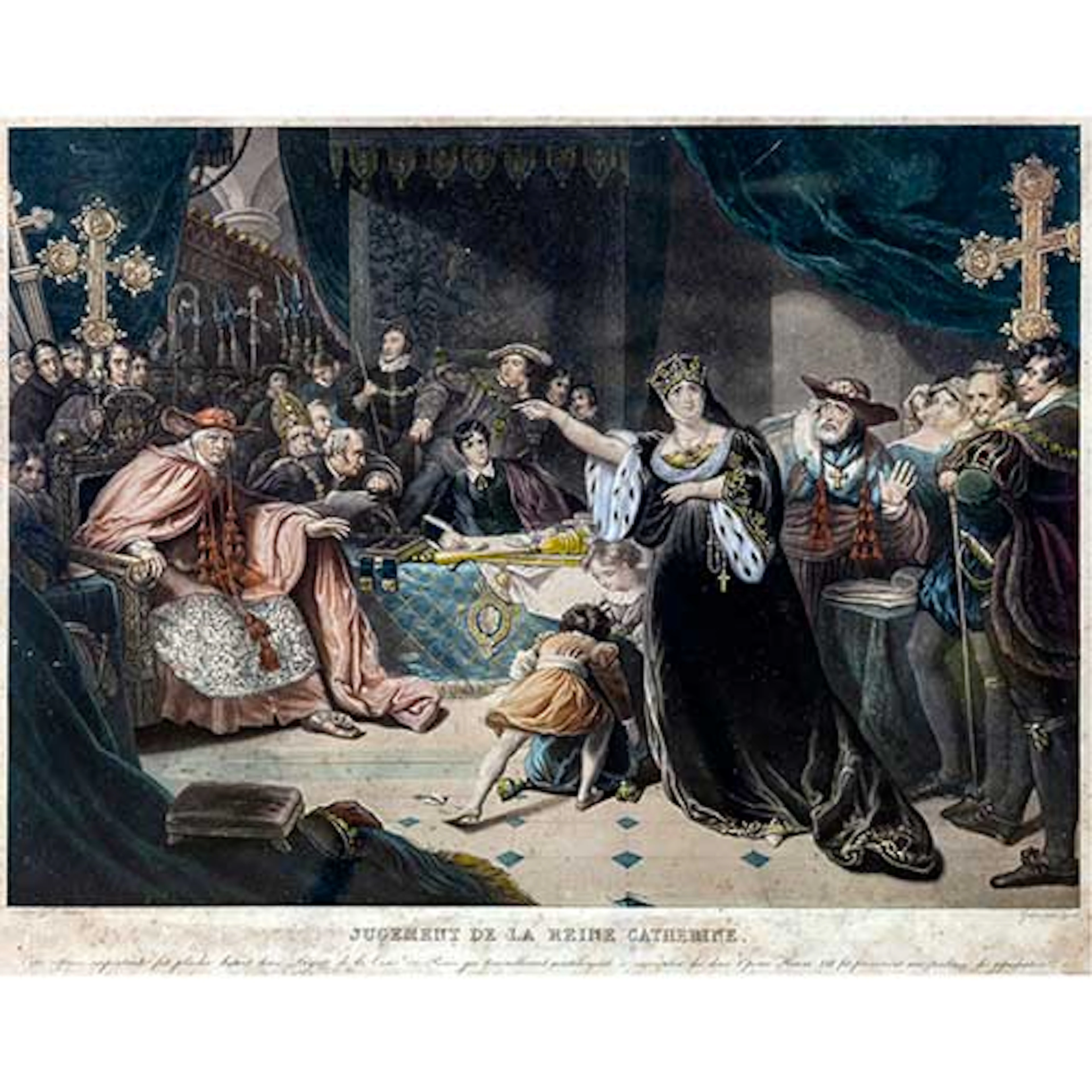 Juicio de la Reina catalina