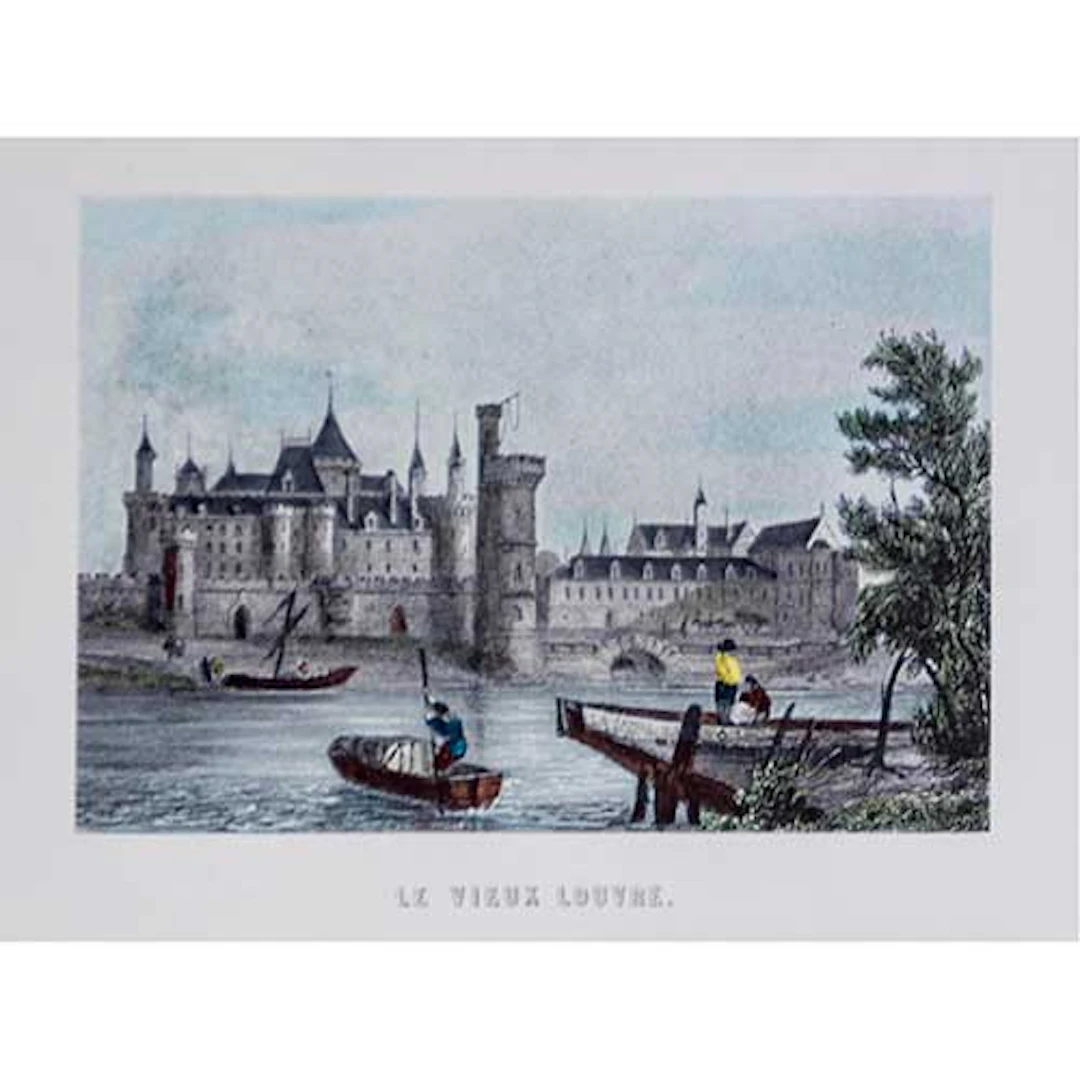 Les Tuileries y Le vieux Louvre