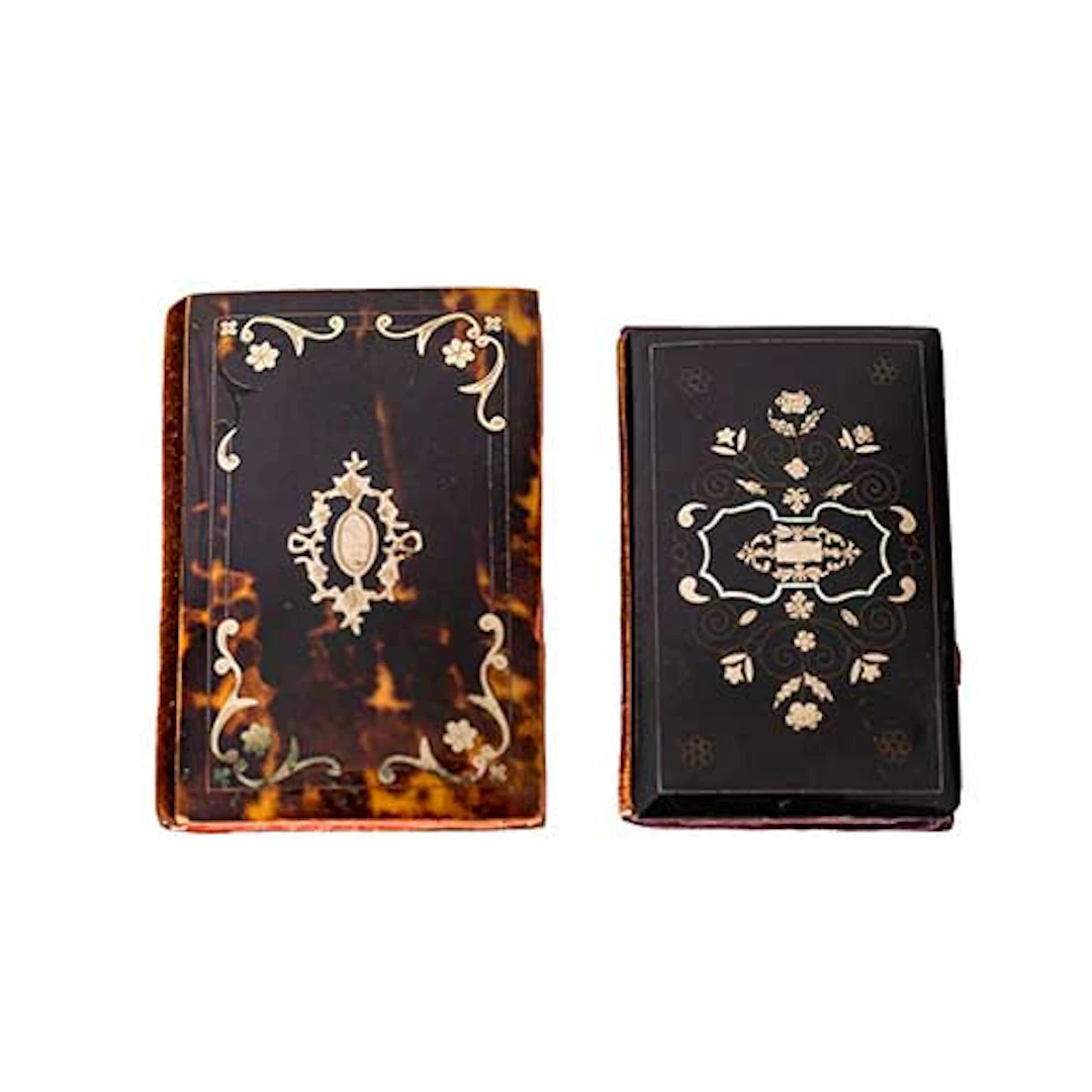 Dos carnets de baile en carey