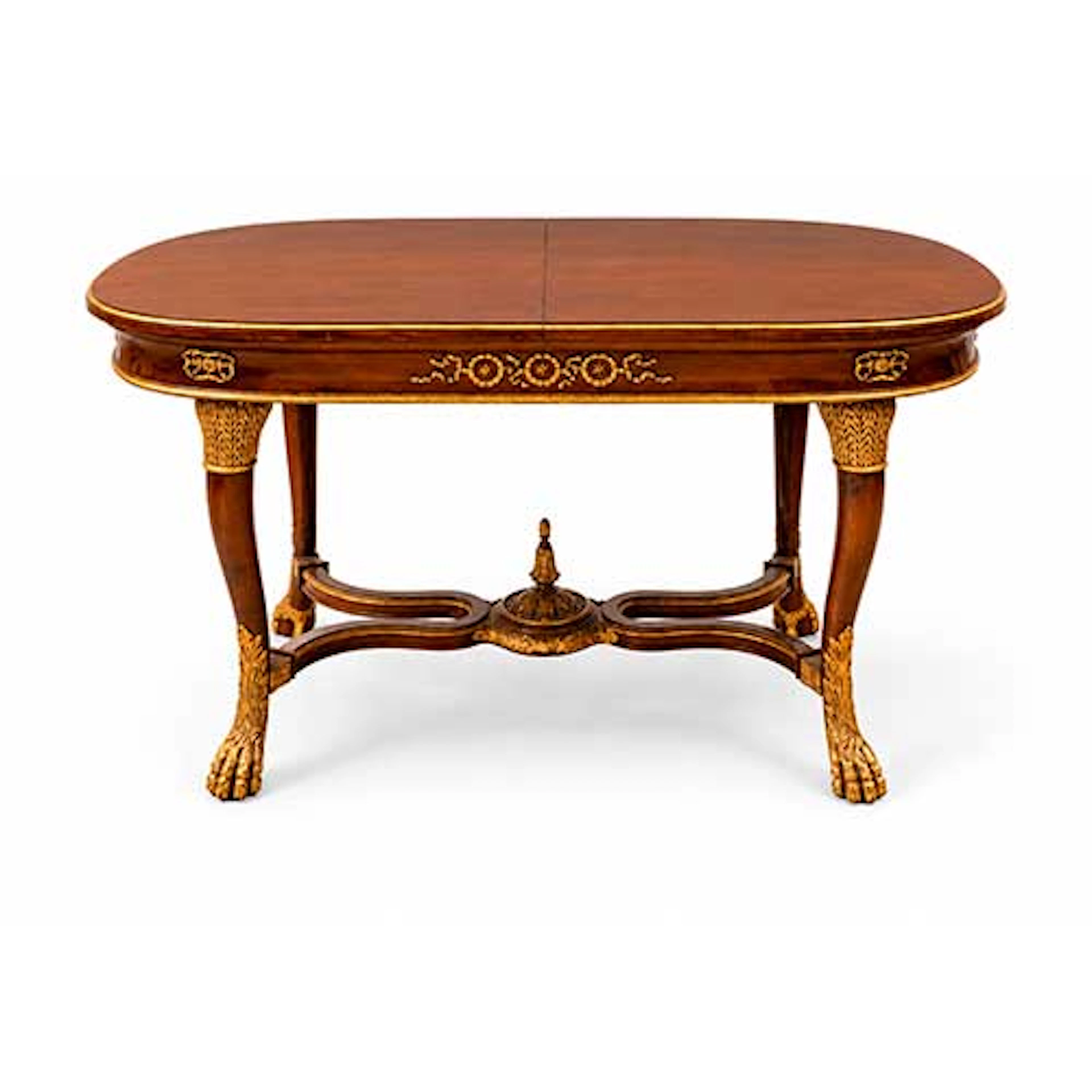 Mesa de comedor Loscertales estilo Fernandino en madera de cerezo