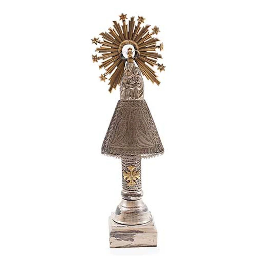 Virgen del Pilar en plata, Platero Tarongi Zaragoza