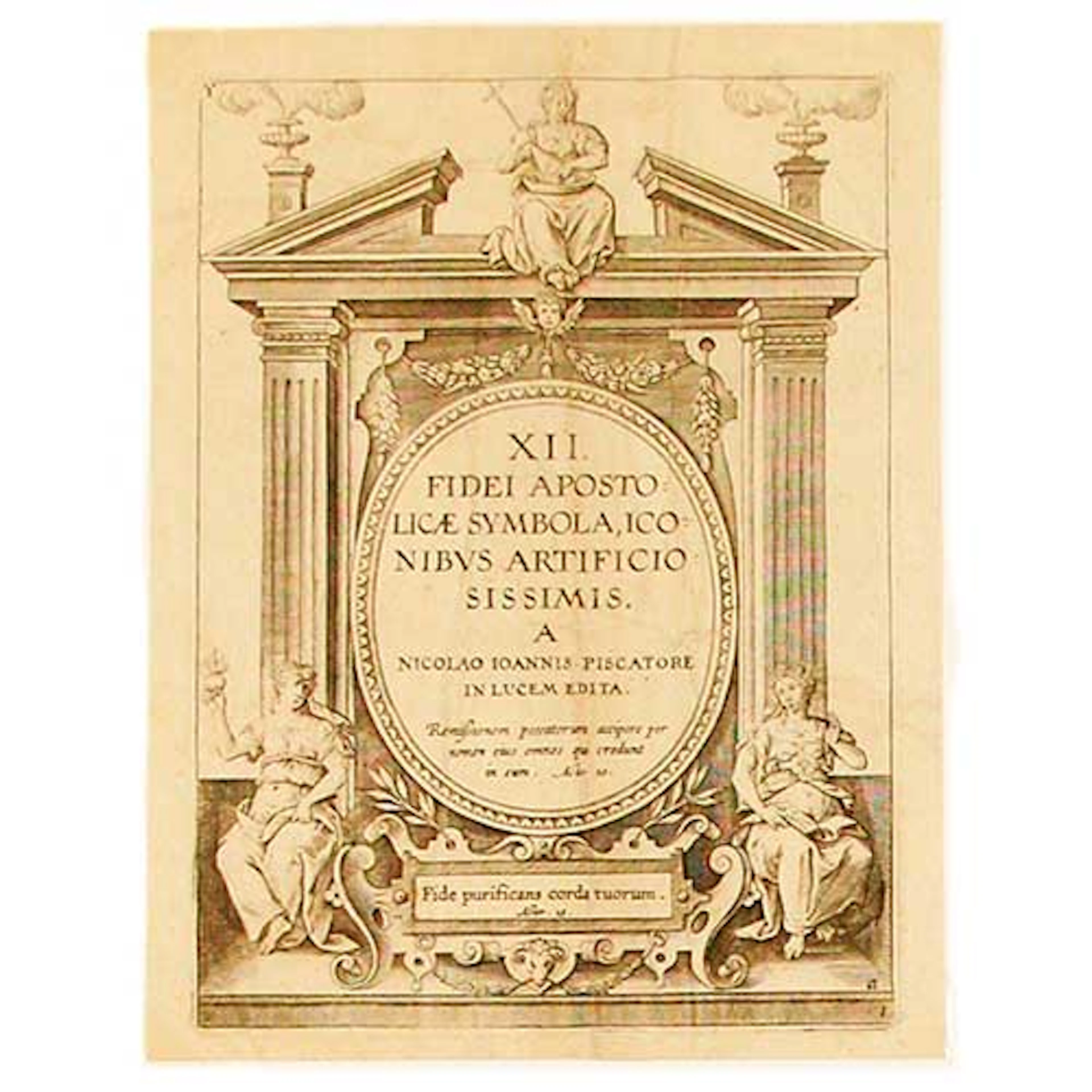 XII Fidel Apostolicae symbola, iconibus Artificio Sissimis