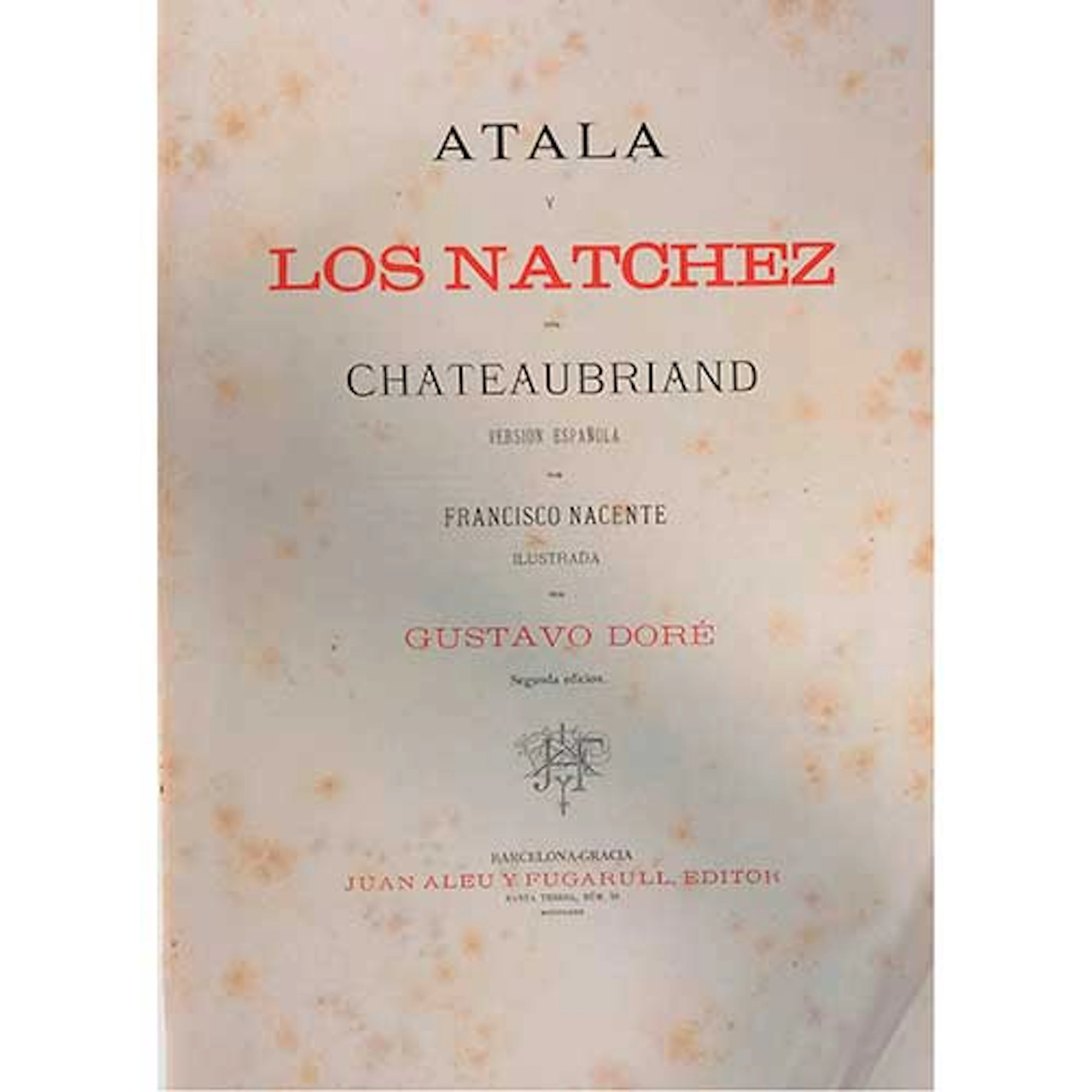 Franois-Ren de Chateaubriand, Atala y los Natchez