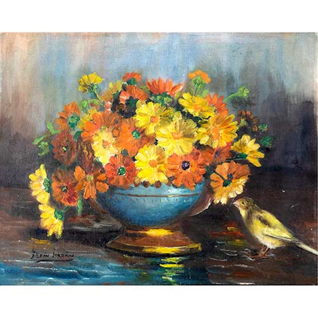 Bodegn con flores