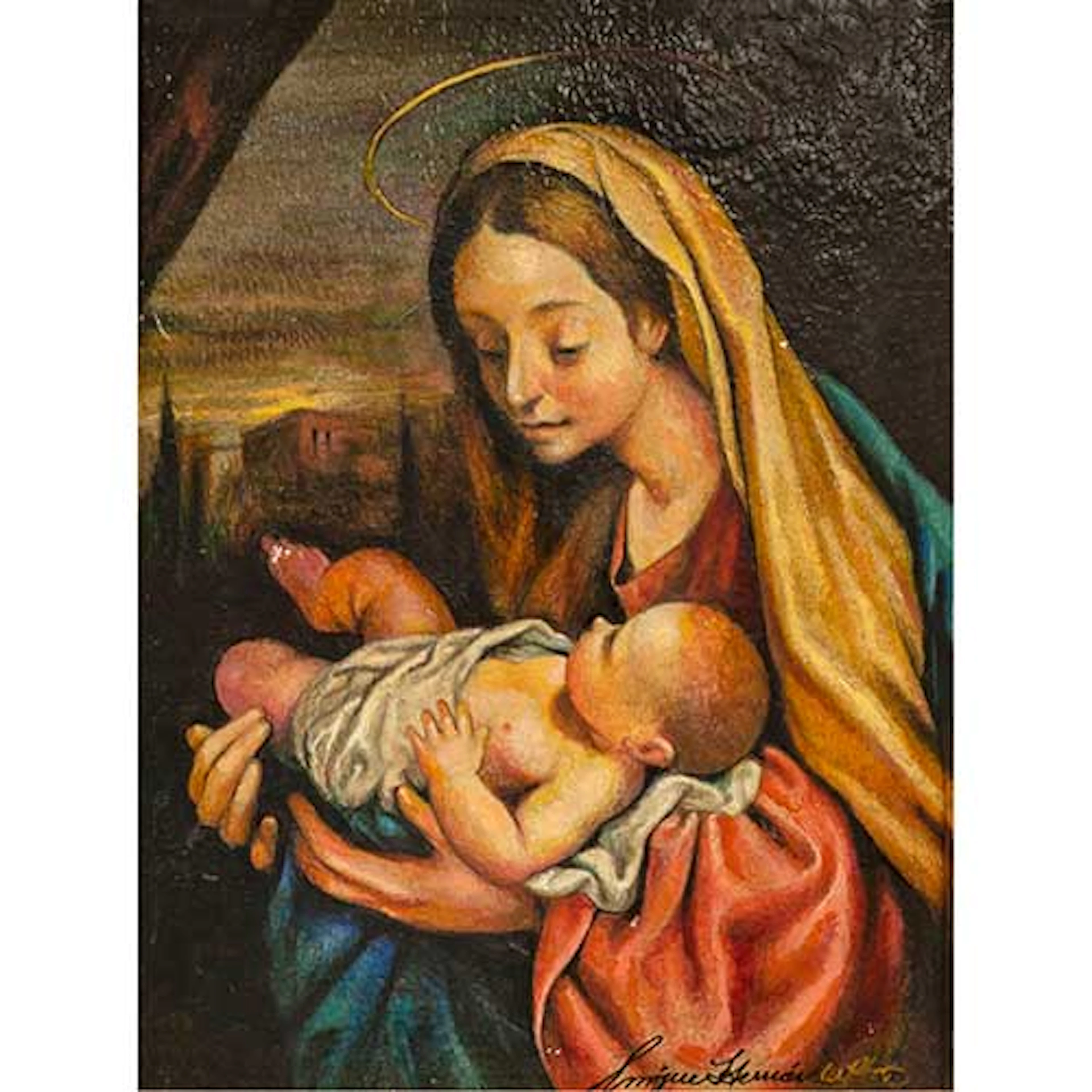 Virgen con nio