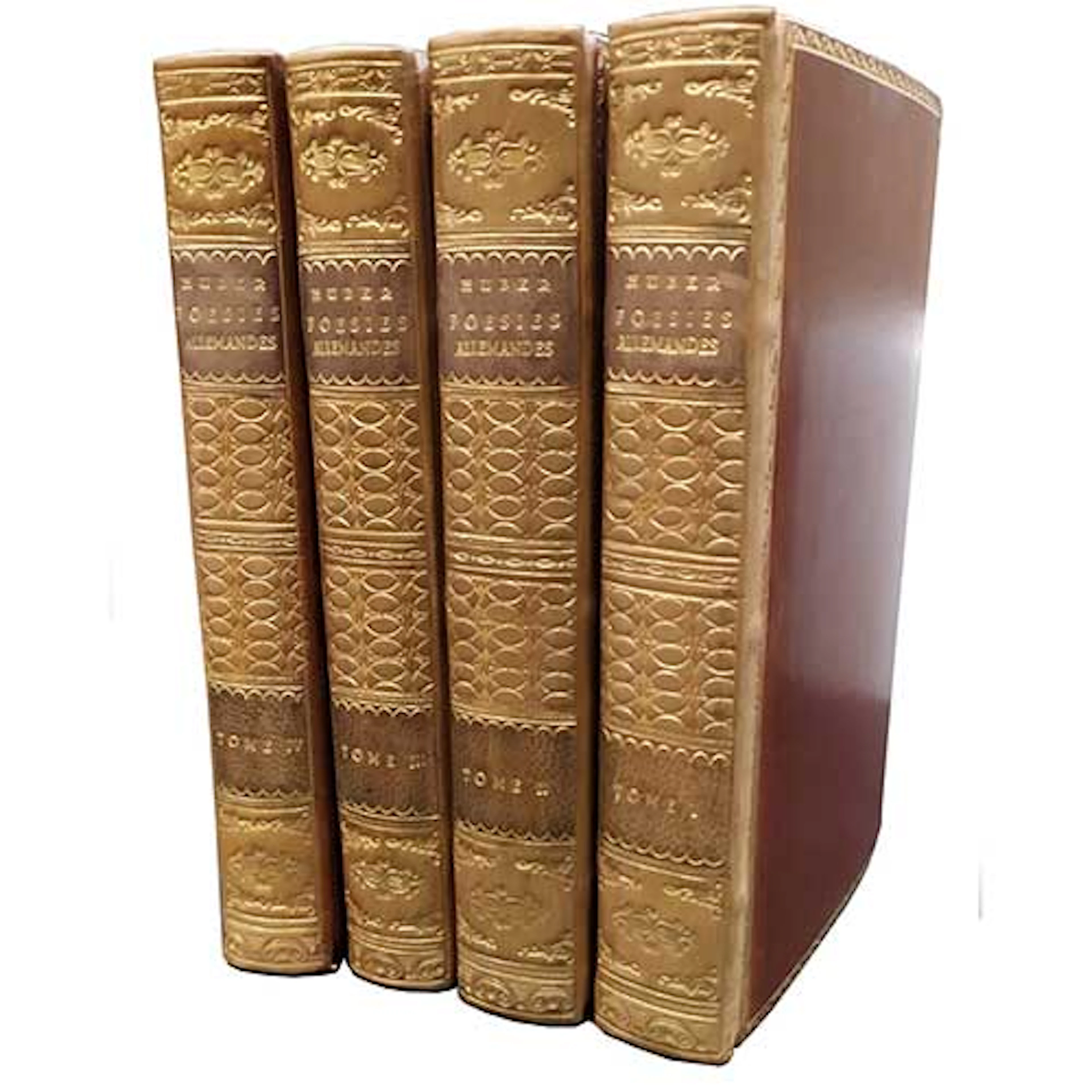 Choix de posies allemandes (4 vol.)