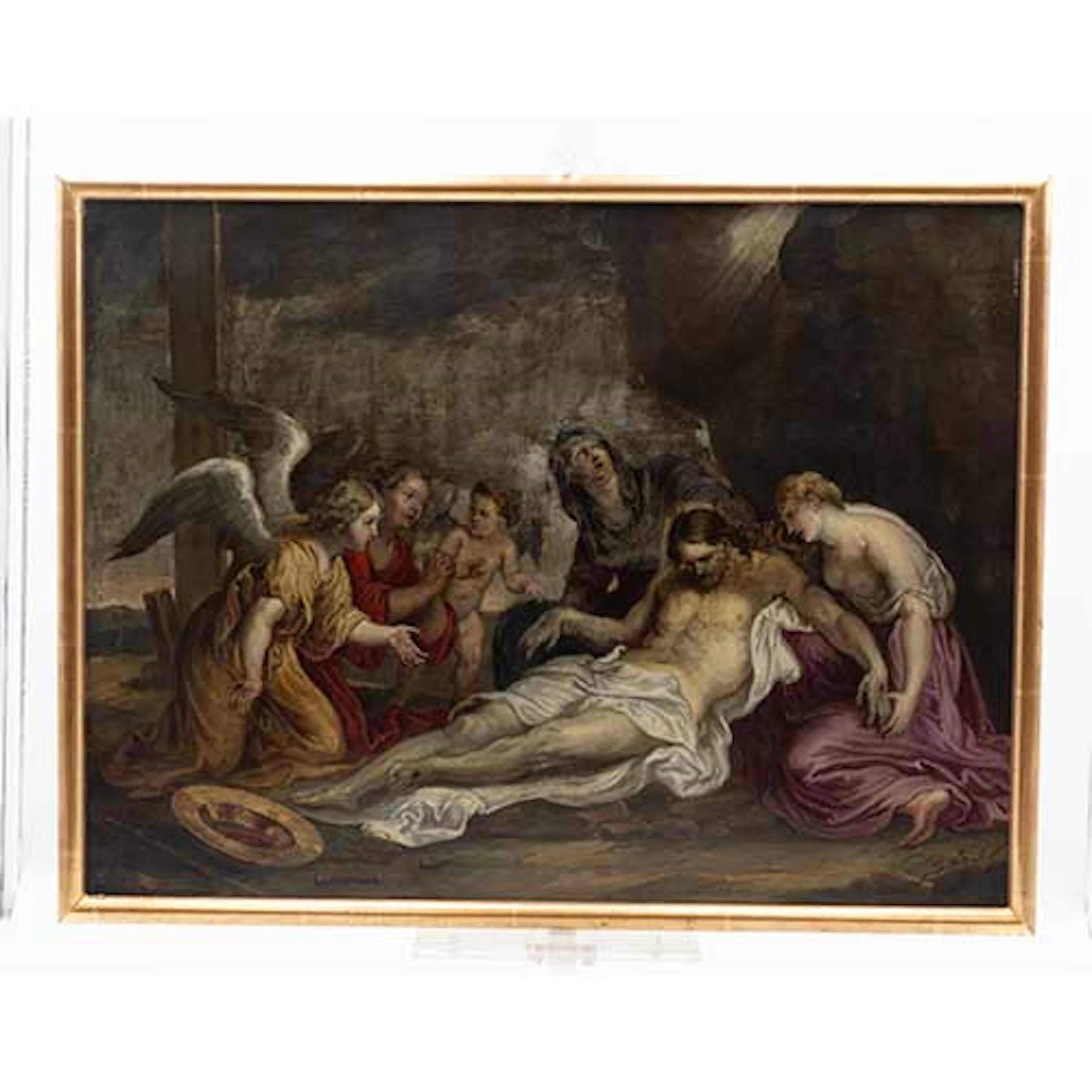 Piedad rodeada de ngeles
