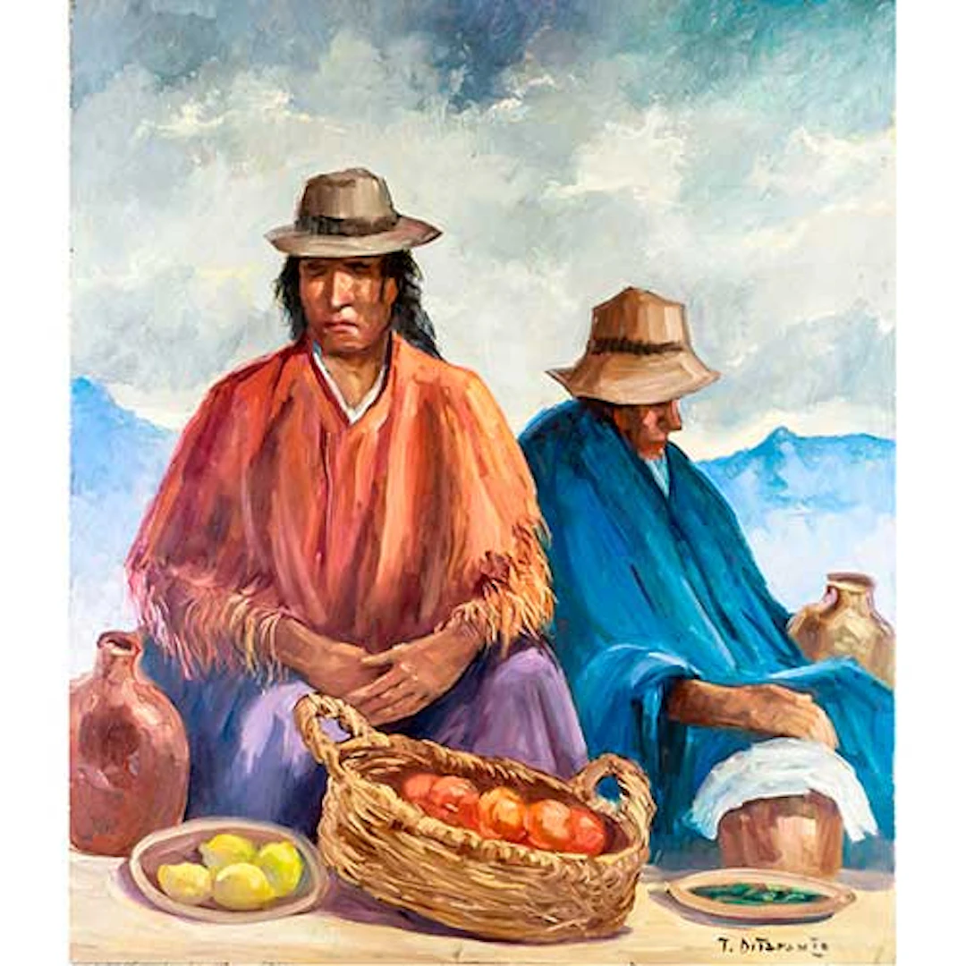 Vendedores de fruta
