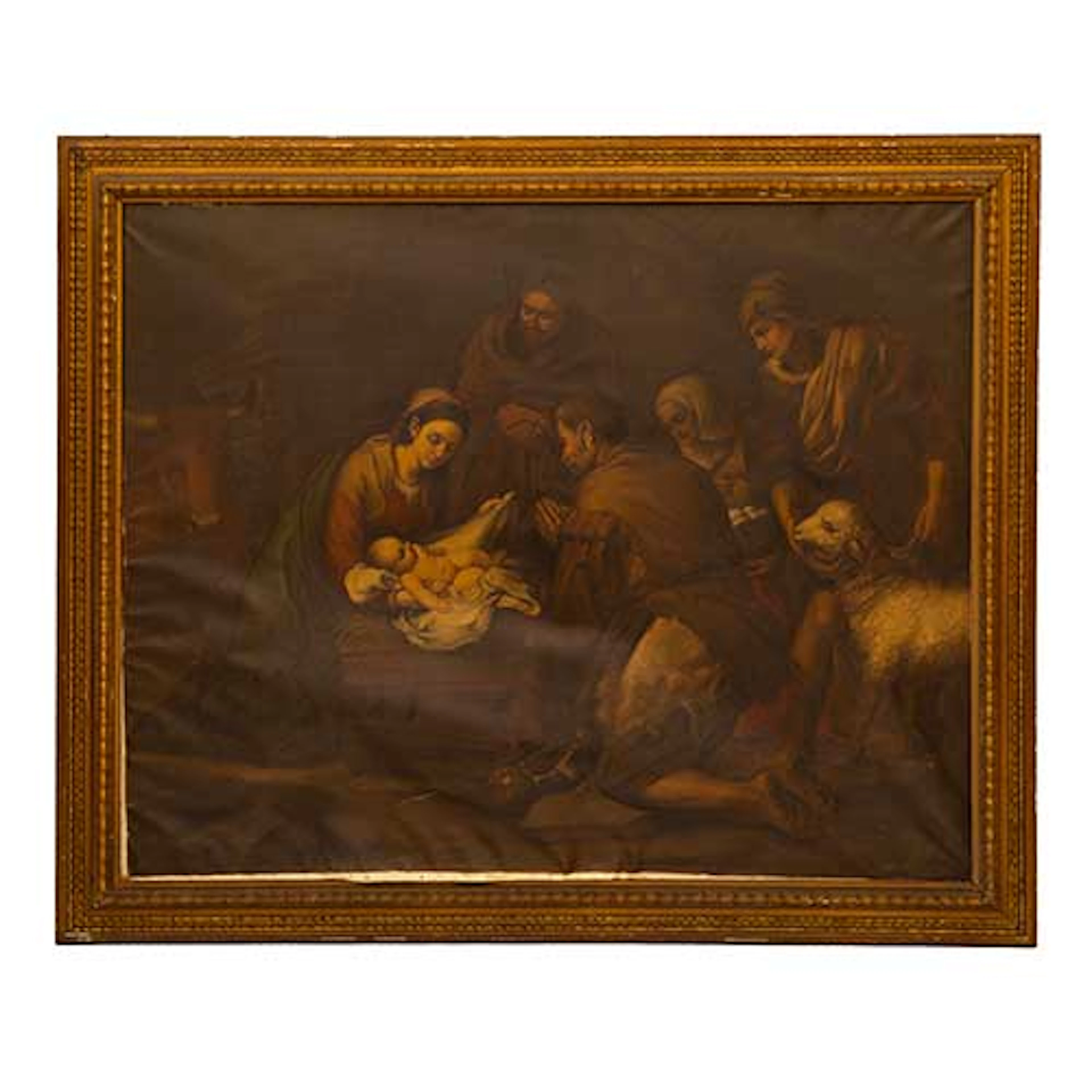 Adoracion de los pastores (copia de Murillo)