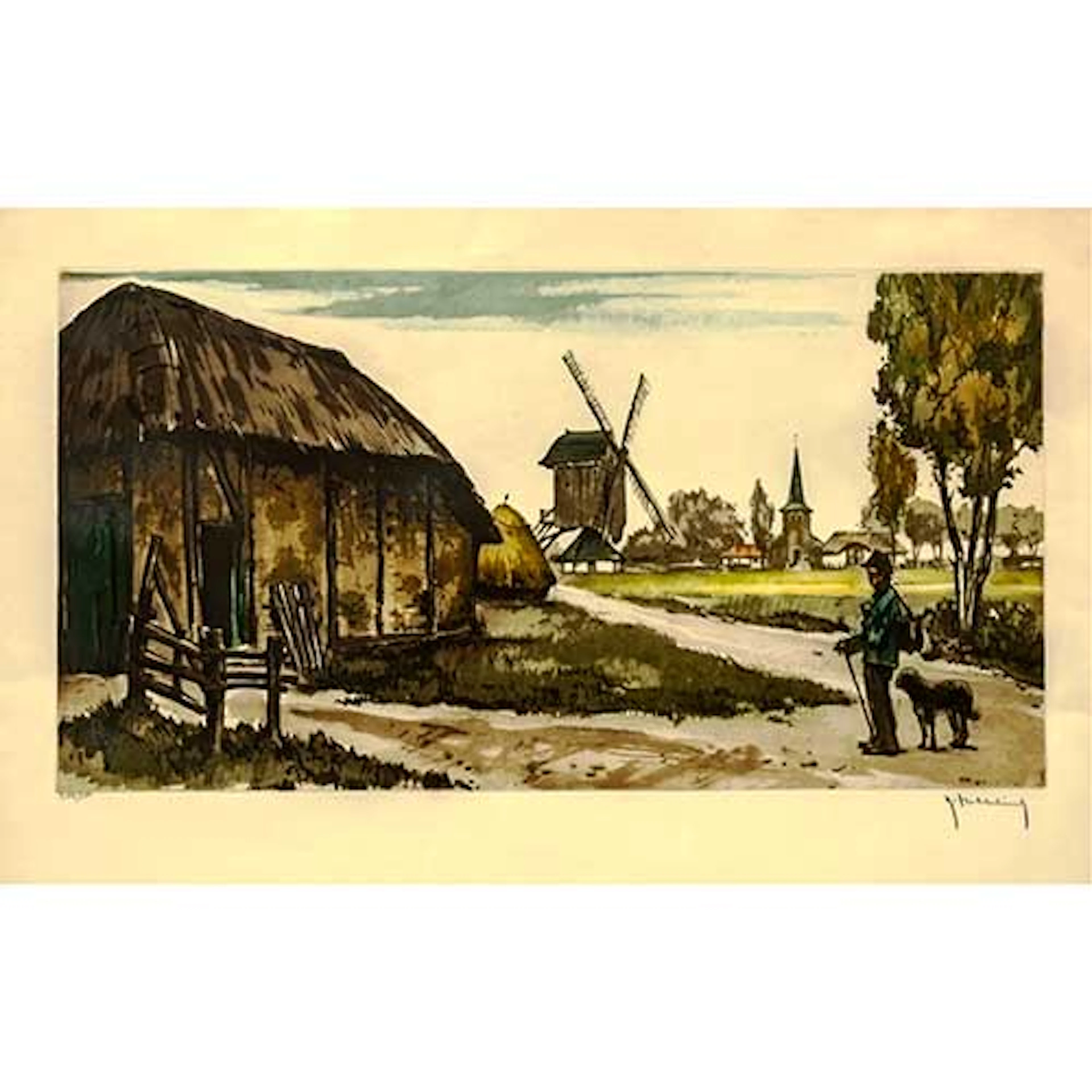 Paisajes con casas