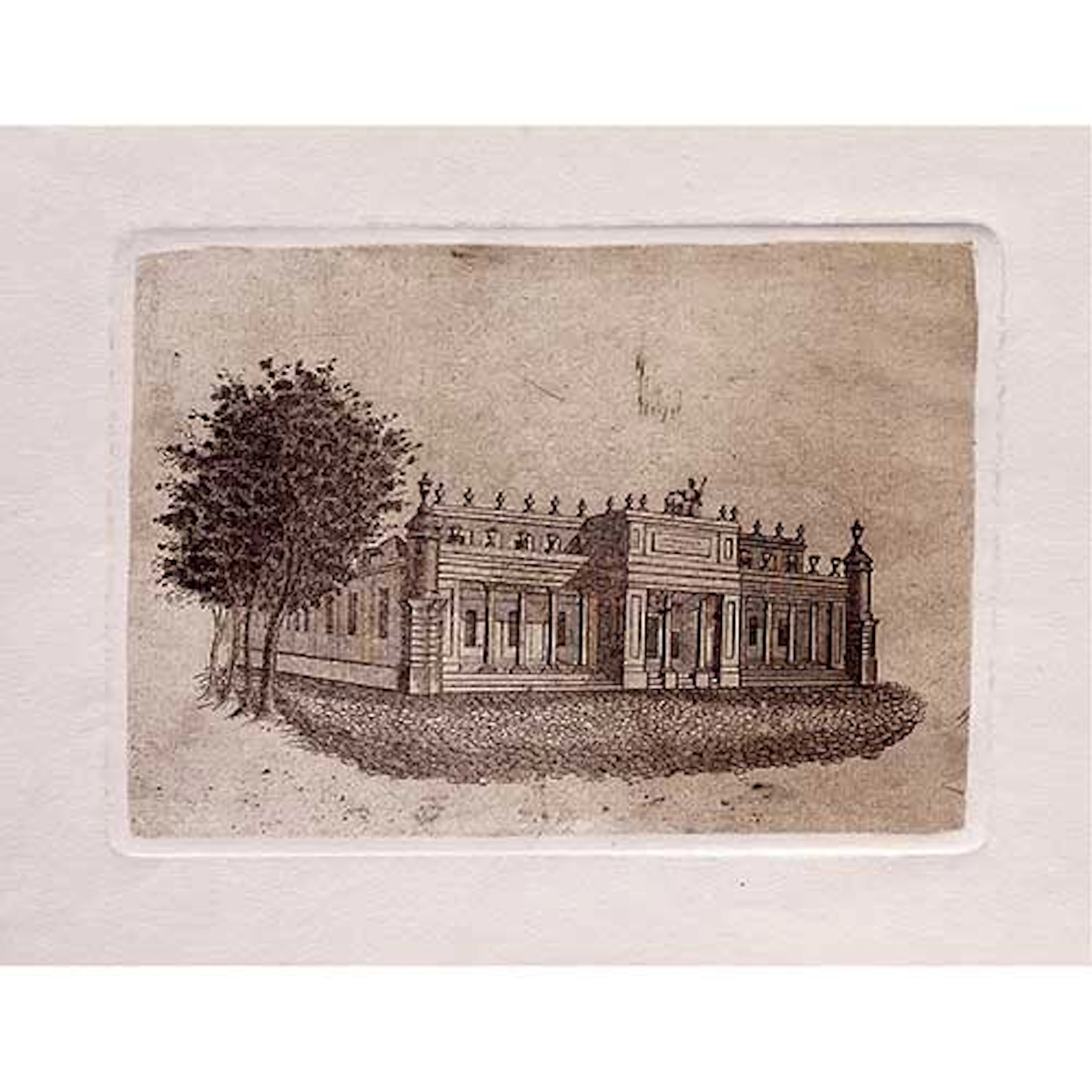 Fachada principal de Platera de Martnez (1836)