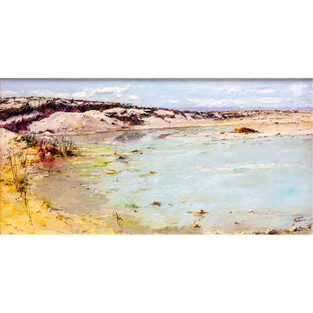 La playa salada