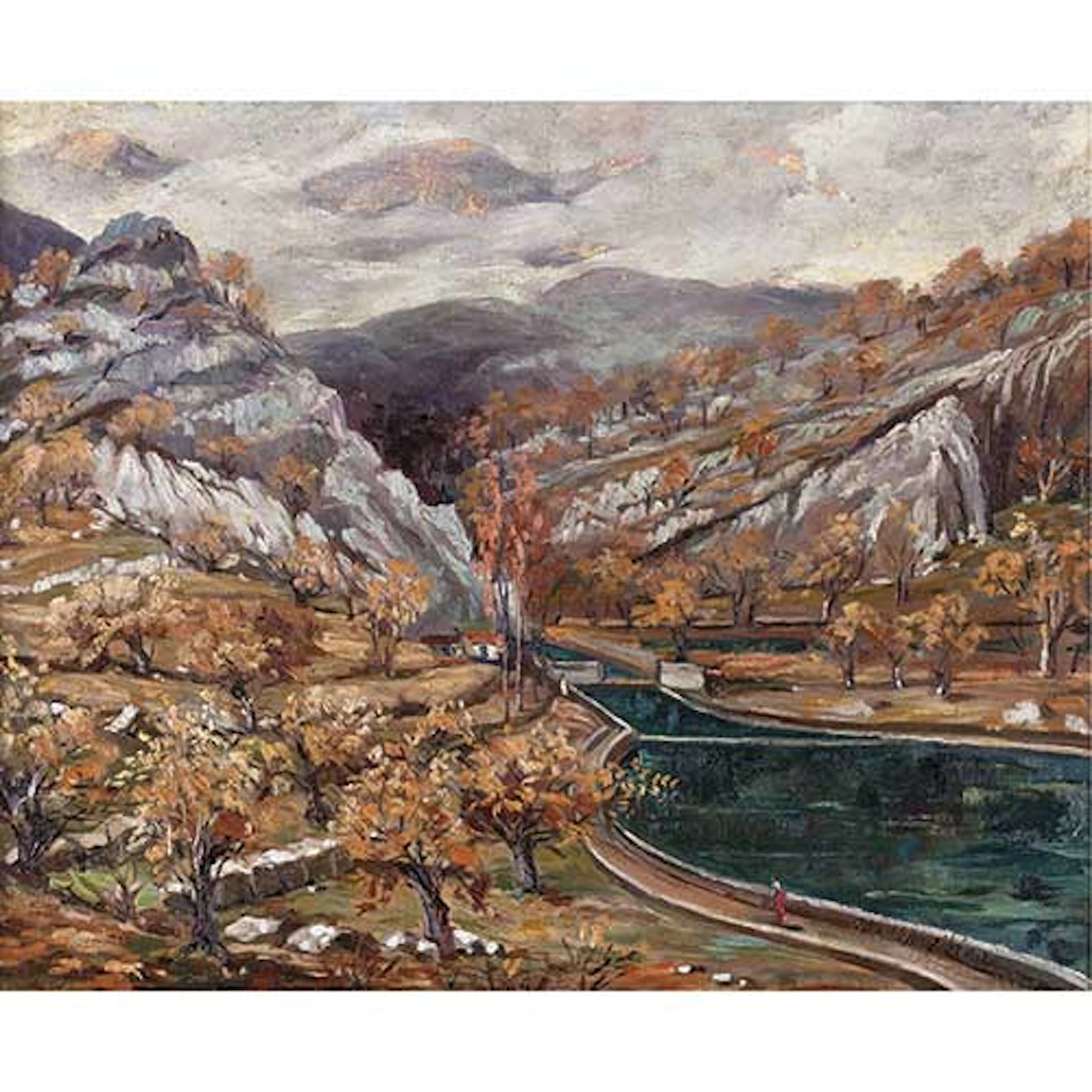 Paisaje de montaa
