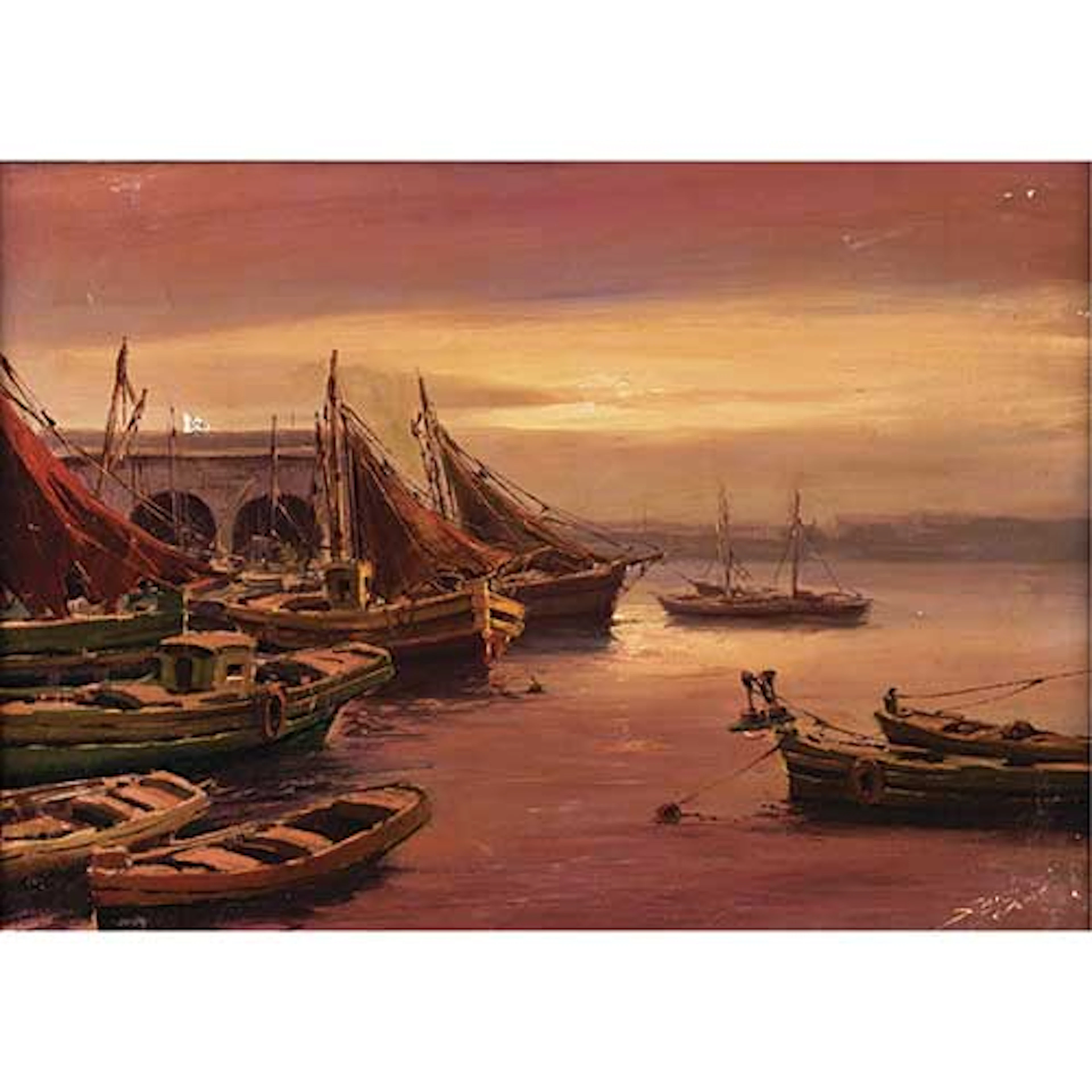 Rincn del Puerto de pescadores, Barcelona