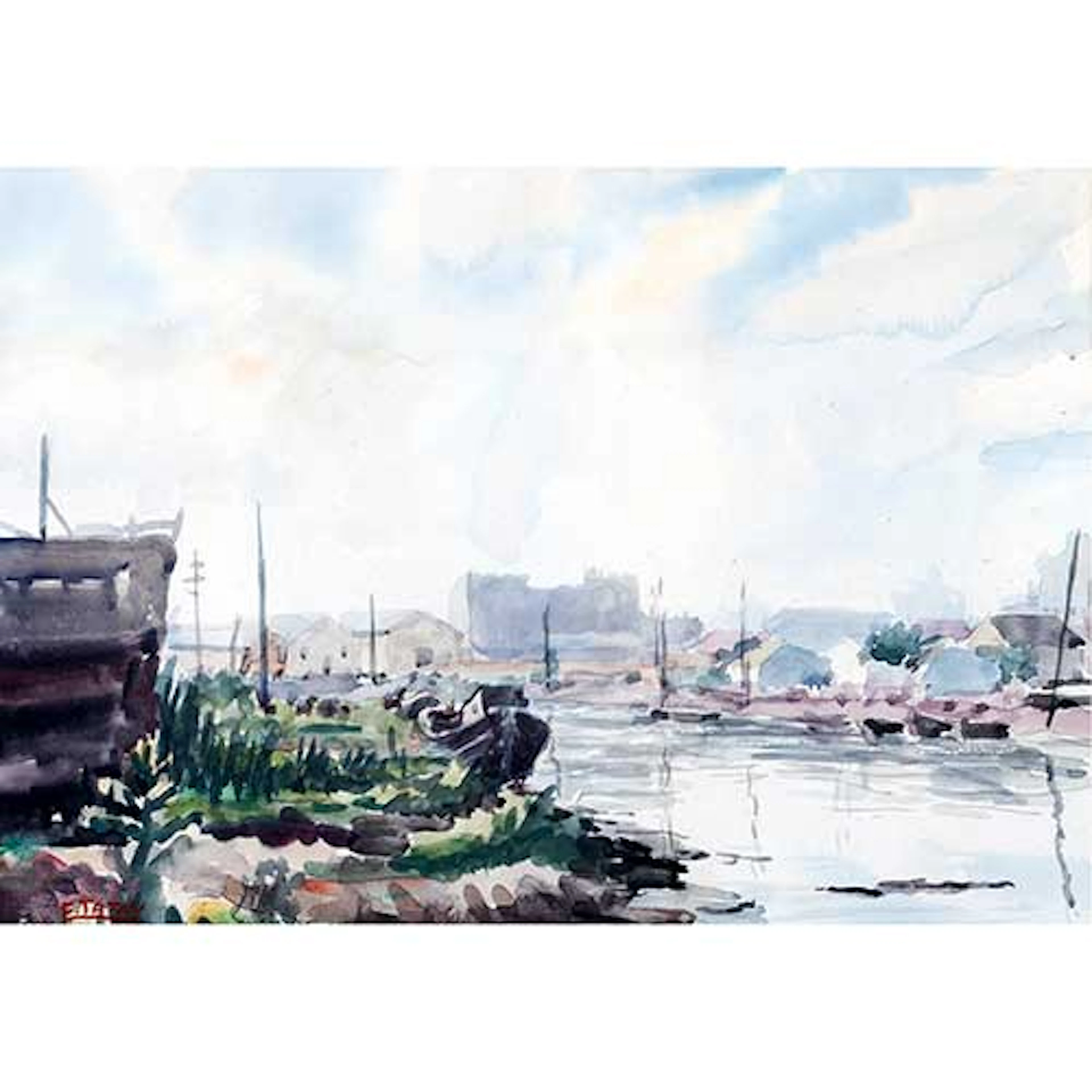 Vista de puerto