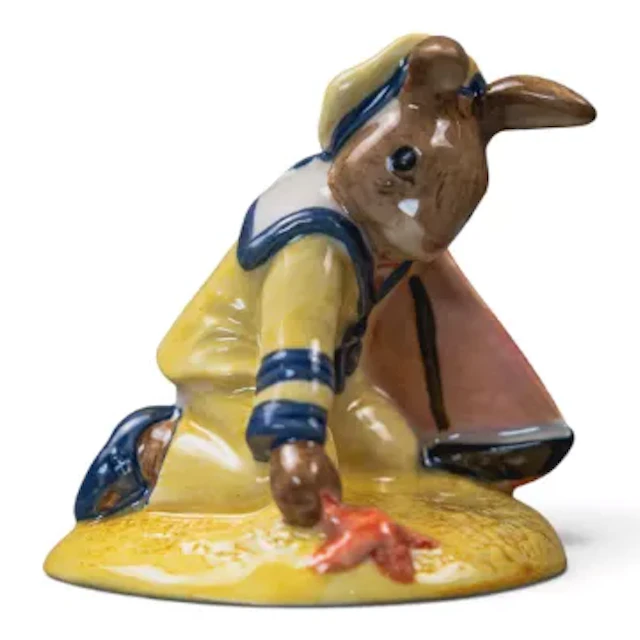 Royal Doulton prototype Bunnykins figure Sailor, in a completely different