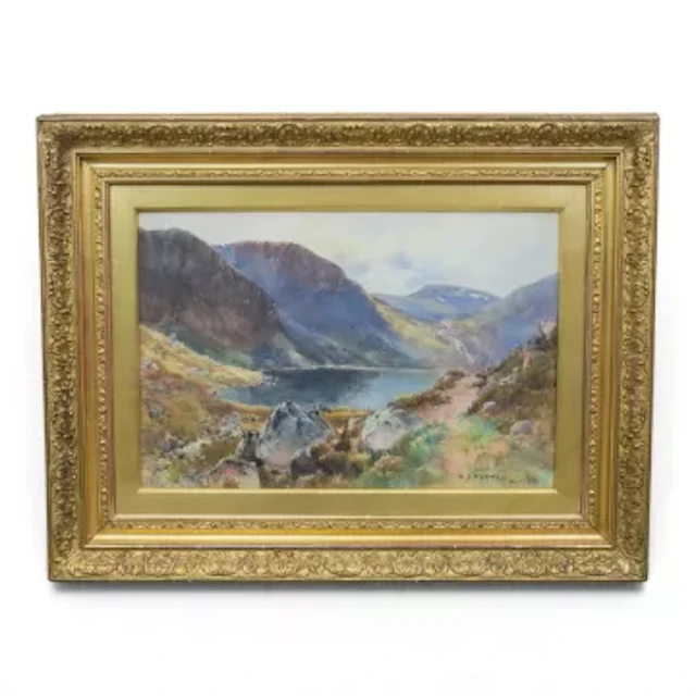 Benjamin John OTTEWELL, (1847-1937) watercolour on paper, lake and