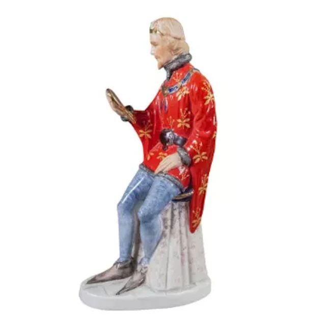 Coalport limited edition figure from the Shakespearean Series King