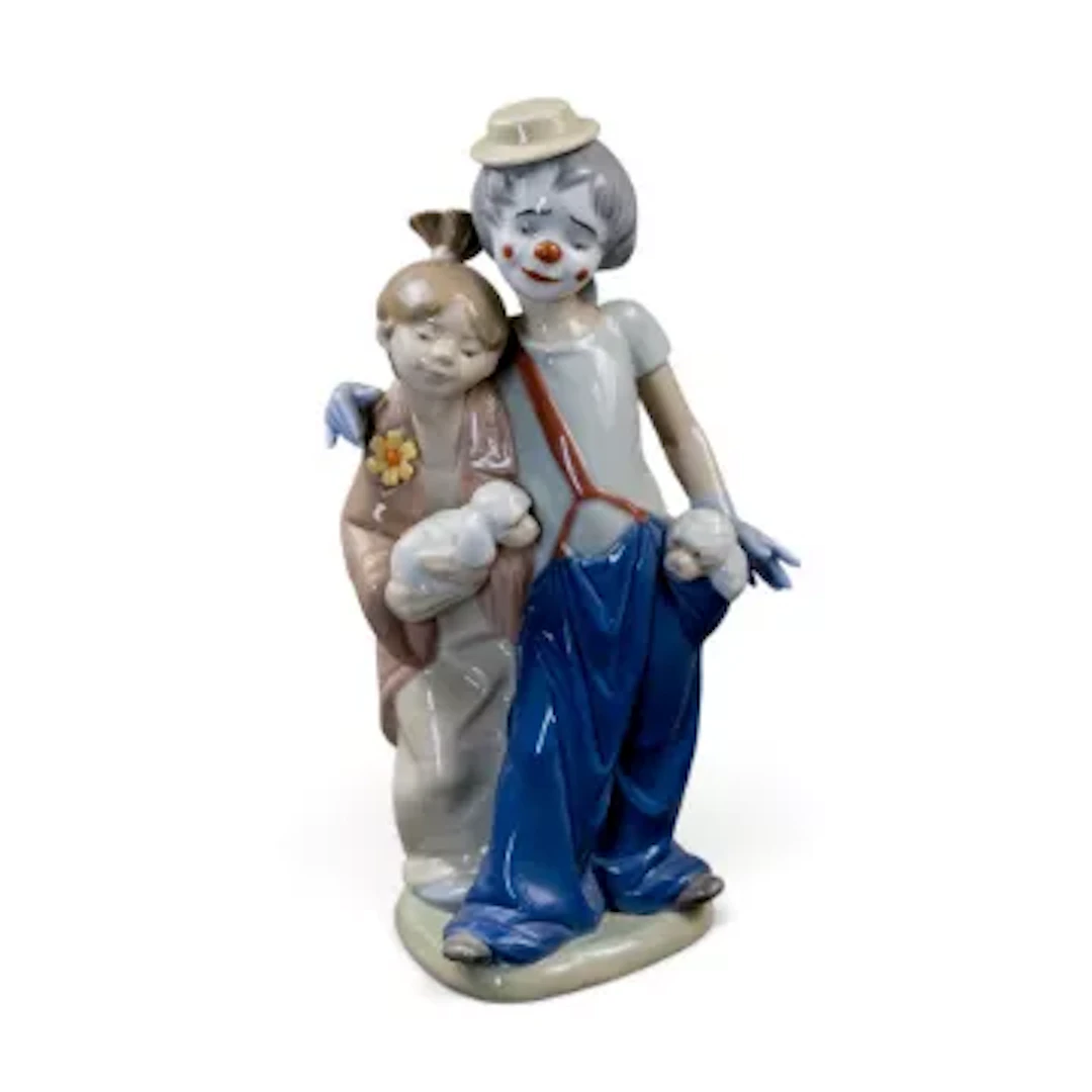 A Lladro figure Pals Forever, model no.7686, h.22cm.