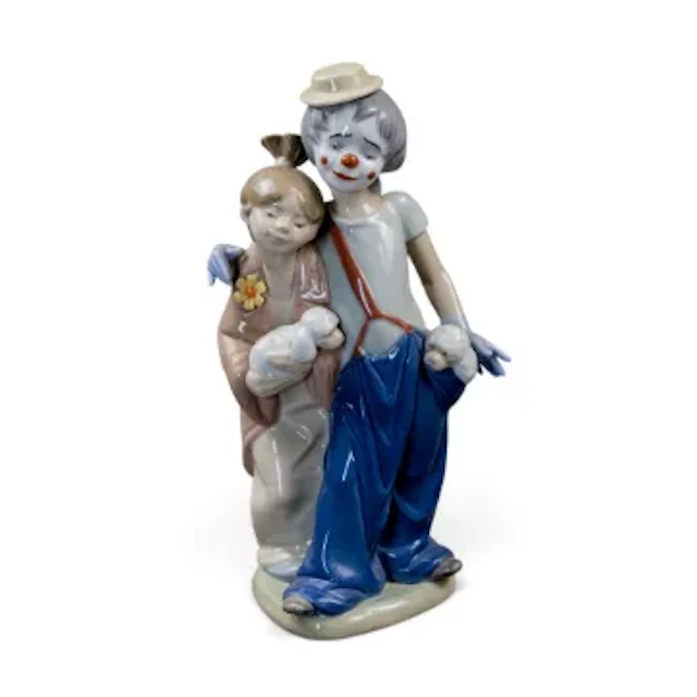 A Lladro figure Pals Forever, model no.7686, h.22cm.