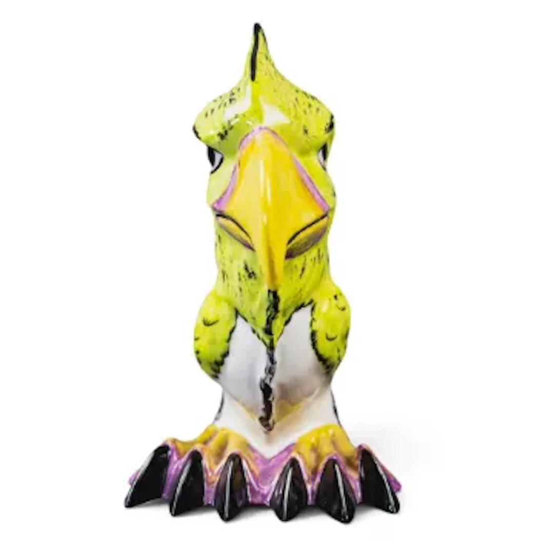 Lorna Bailey Ollie the Owl grotesque bird, limited edition, signed.