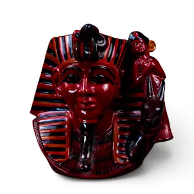 Royal Doulton Flambe character jug The Pharaoh D7028 limited edition
