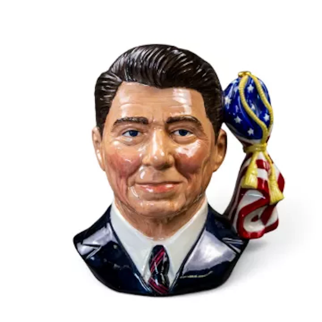 Royal Doulton character jug President Ronald Reagan D6718, from the