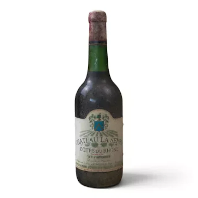 1976 Cháteau la Serre Cótes du Rhóne, 73cl.