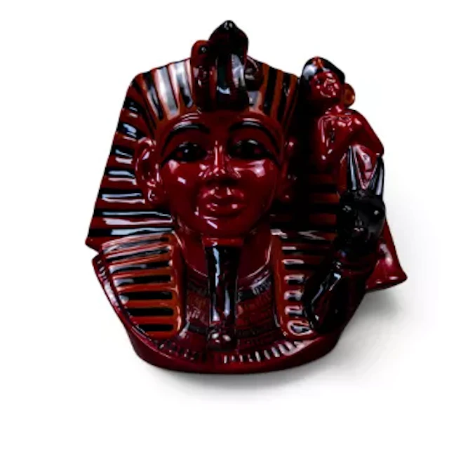Royal Doulton Flambe character jug The Pharoah D7028, number 1495