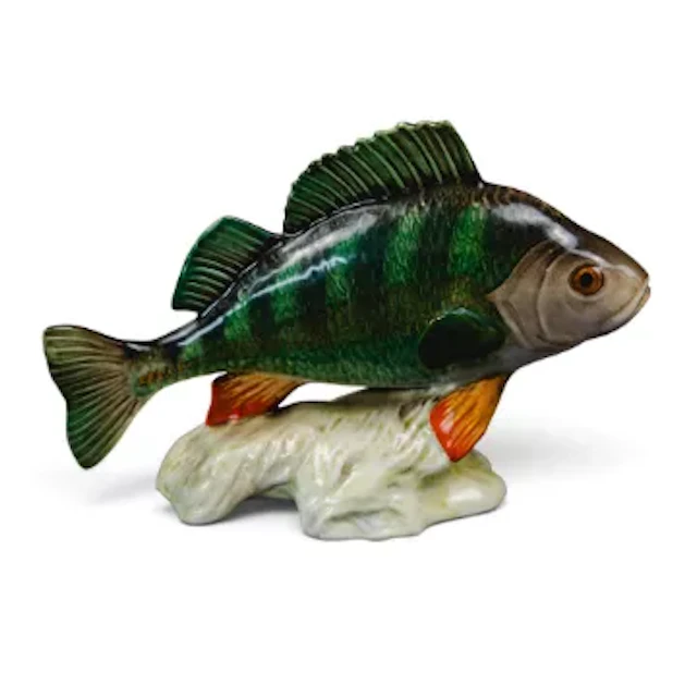 Beswick Perch by Arthur Gredington. Model 1875. h.15cm