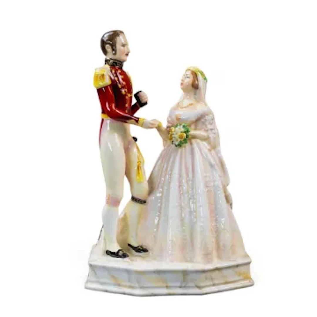 Royal Doulton character figure group, Queen Victoria and Prince Albert