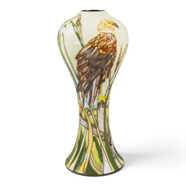 A Moorcroft limited edition vase Secrets of the Reedbed designed by