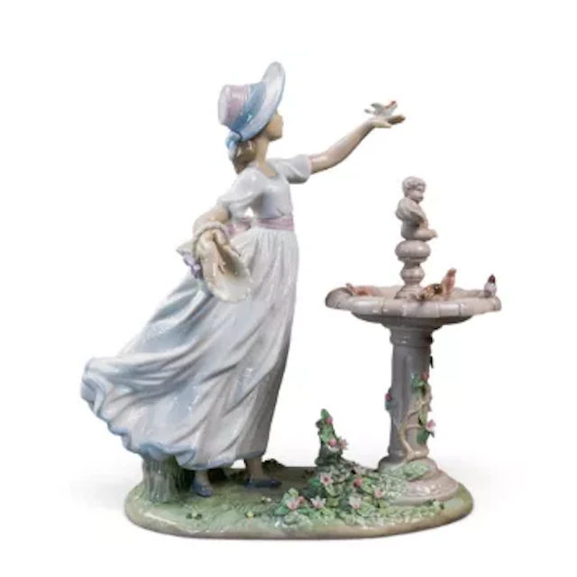 A Lladro figure 'Spring Joy' model no.6106, h.27.5cm