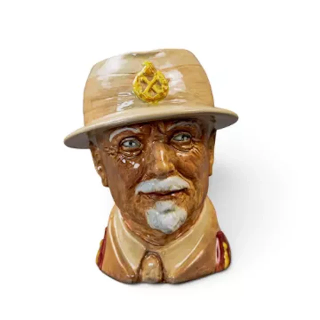 Royal Doulton rare character jug of Field Marshall the Right Honourable