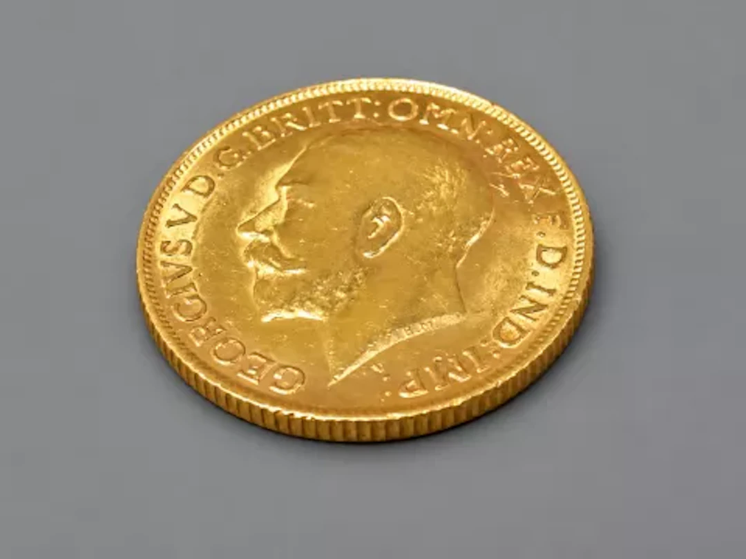 1911 gold full Sovereign, 8g.